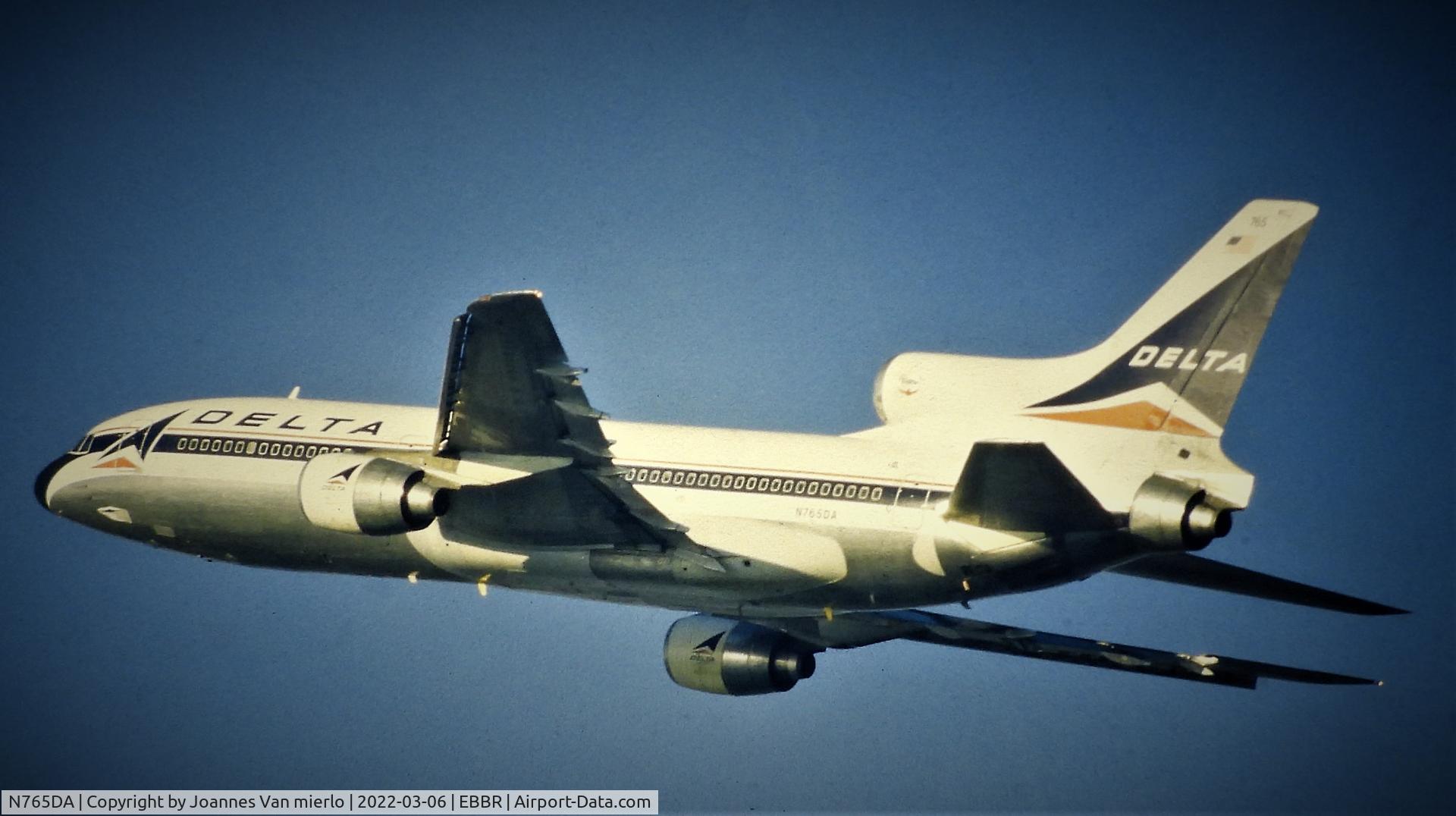 N765DA, 1981 Lockheed L-1011-385-3 TriStar 500 C/N 193H-1206, Brussels
