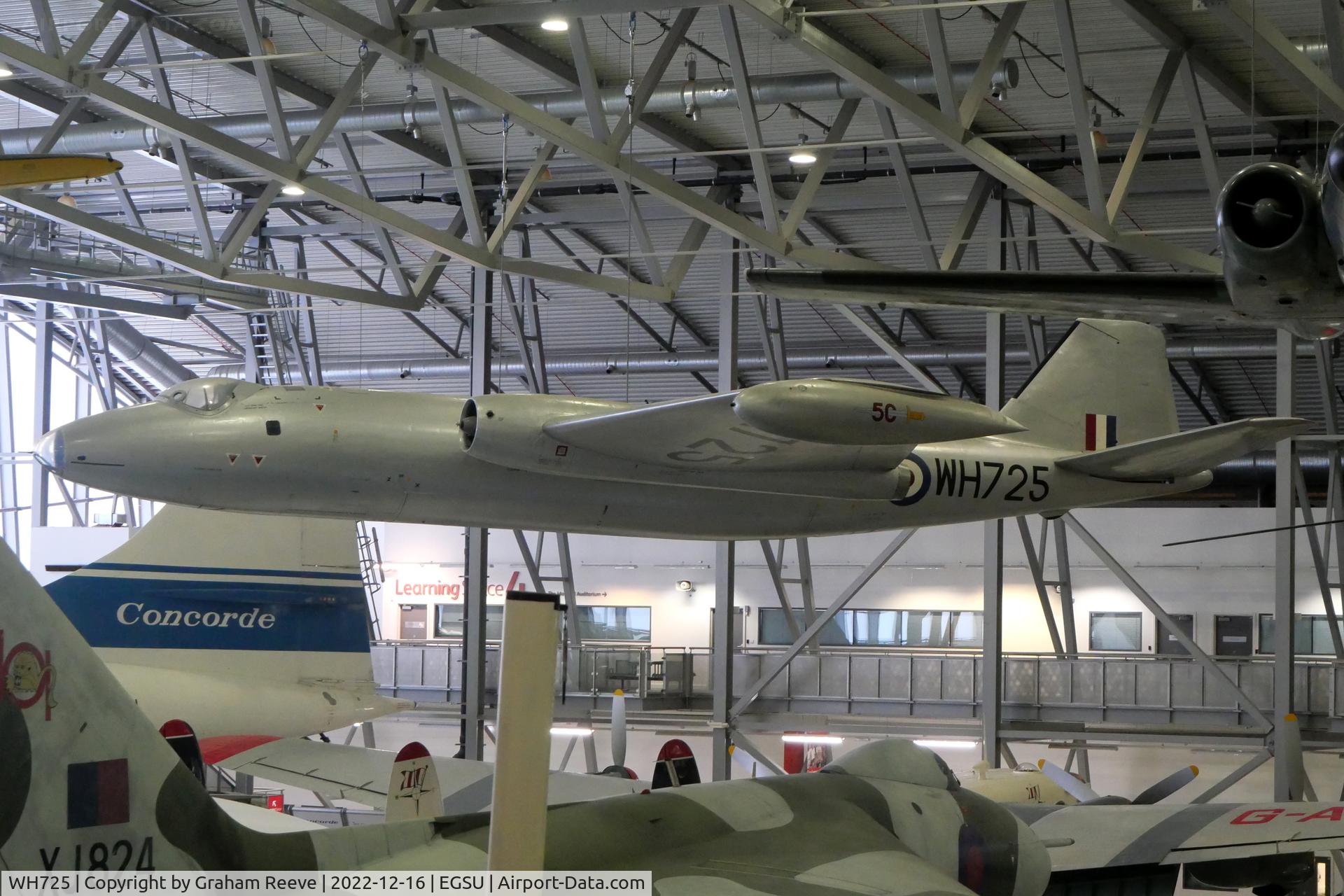 WH725, 1953 English Electric Canberra B.2 C/N EEP71206, On display at IWM Duxford.