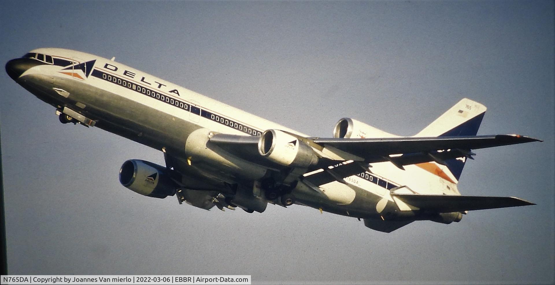 N765DA, 1981 Lockheed L-1011-385-3 TriStar 500 C/N 193H-1206, Slide scan