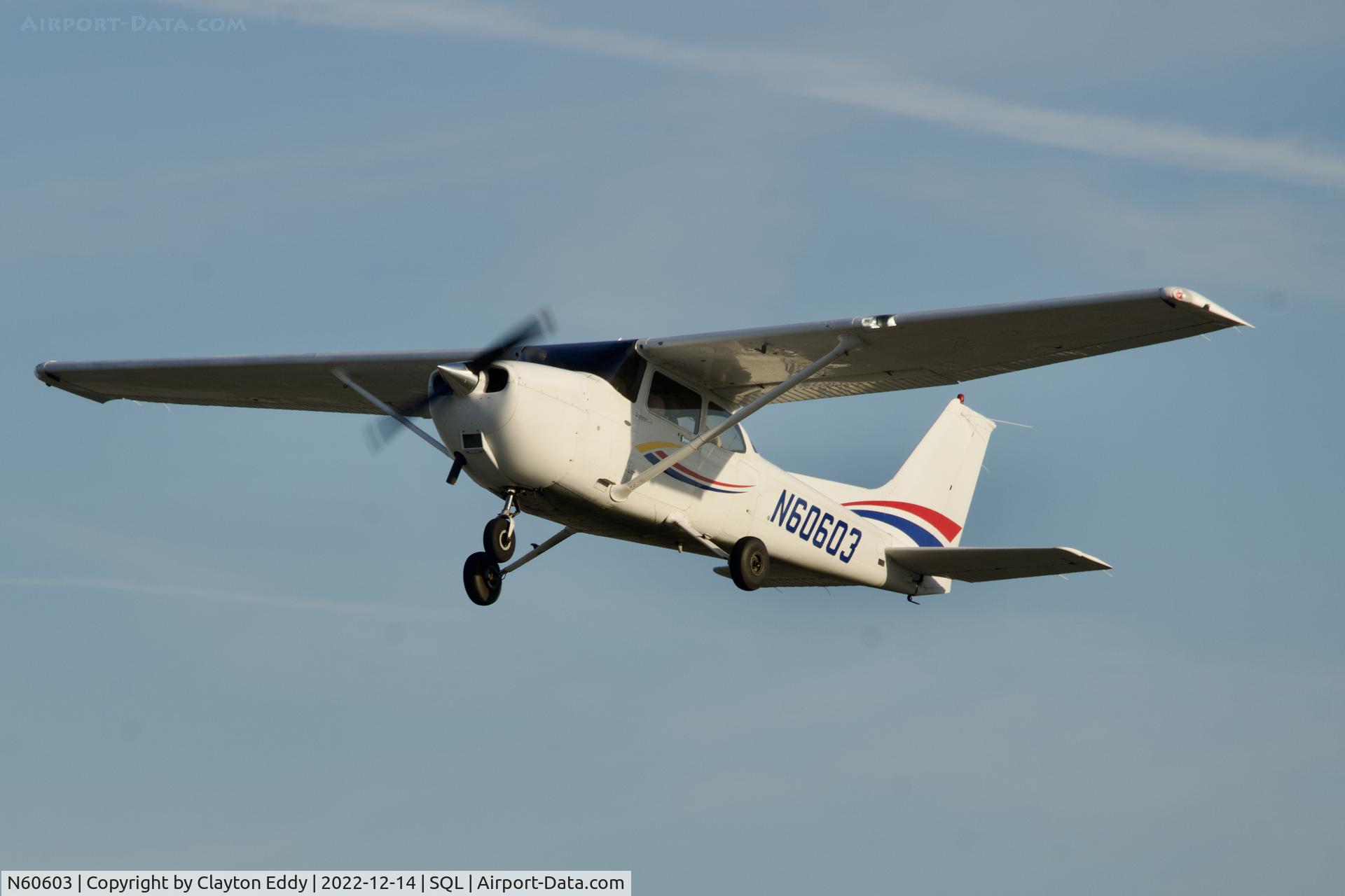 N60603, 2006 Cessna 172S C/N 172S10277, San Carlos Airport in California 2022.