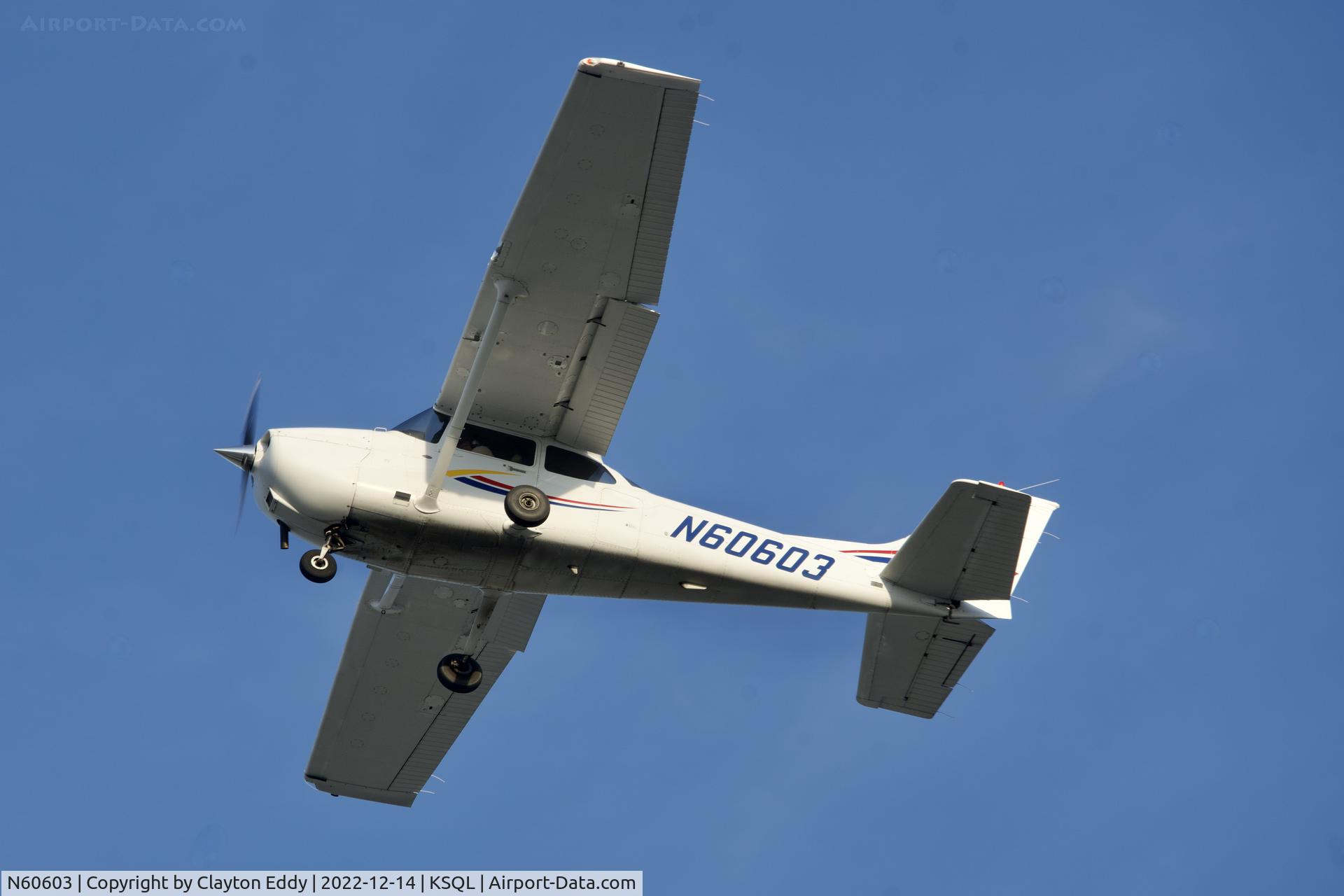 N60603, 2006 Cessna 172S C/N 172S10277, San Carlos Airport in California 2022.