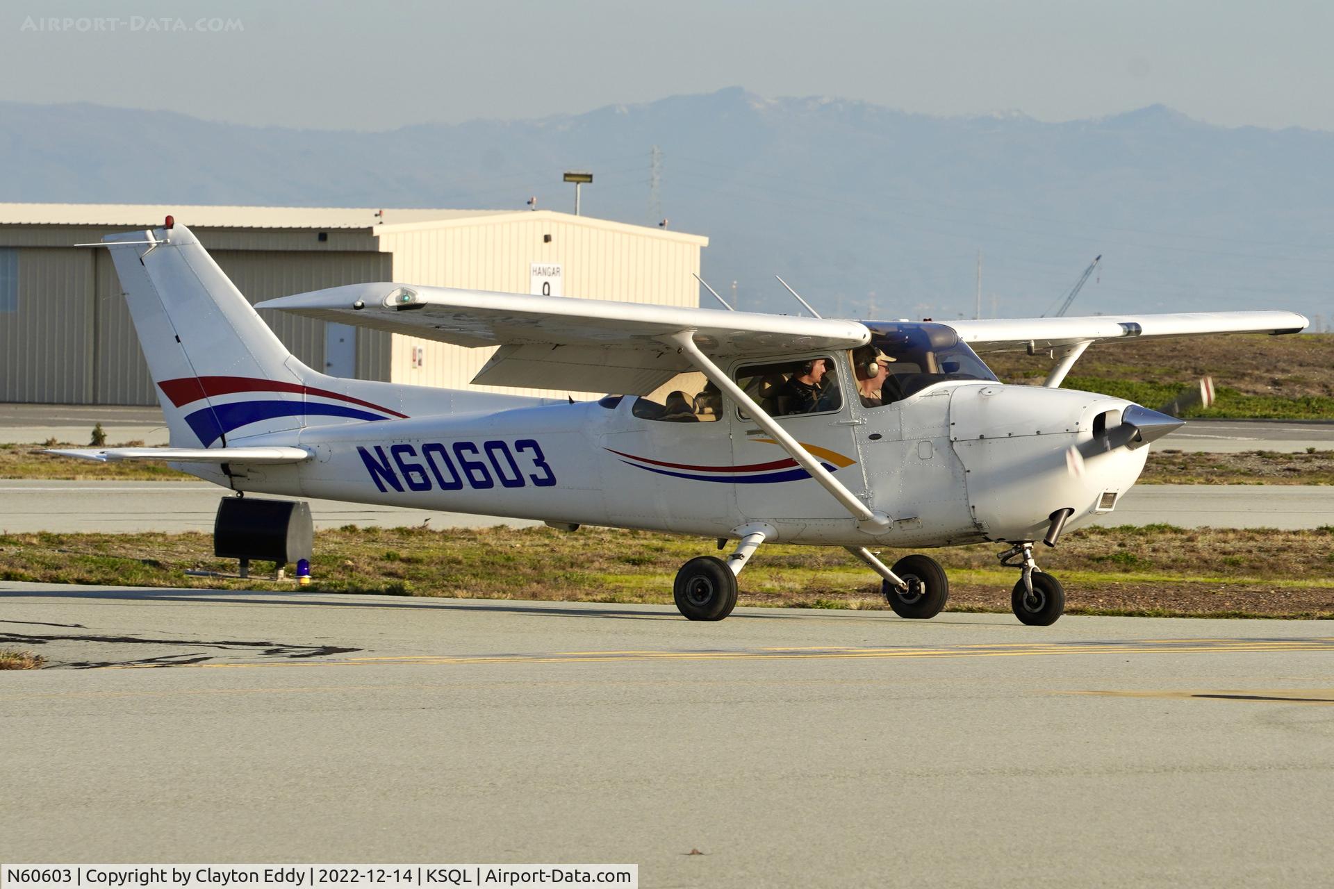 N60603, 2006 Cessna 172S C/N 172S10277, San Carlos Airport in California 2022.