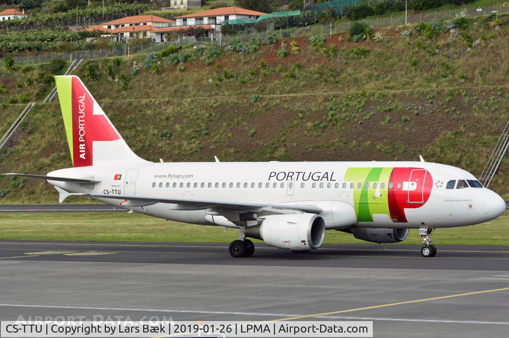 CS-TTU, 2002 Airbus A319-112 C/N 1668, Depart