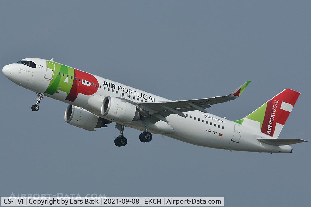 CS-TVI, 2021 Airbus A320-251N C/N 10338, RWY22R