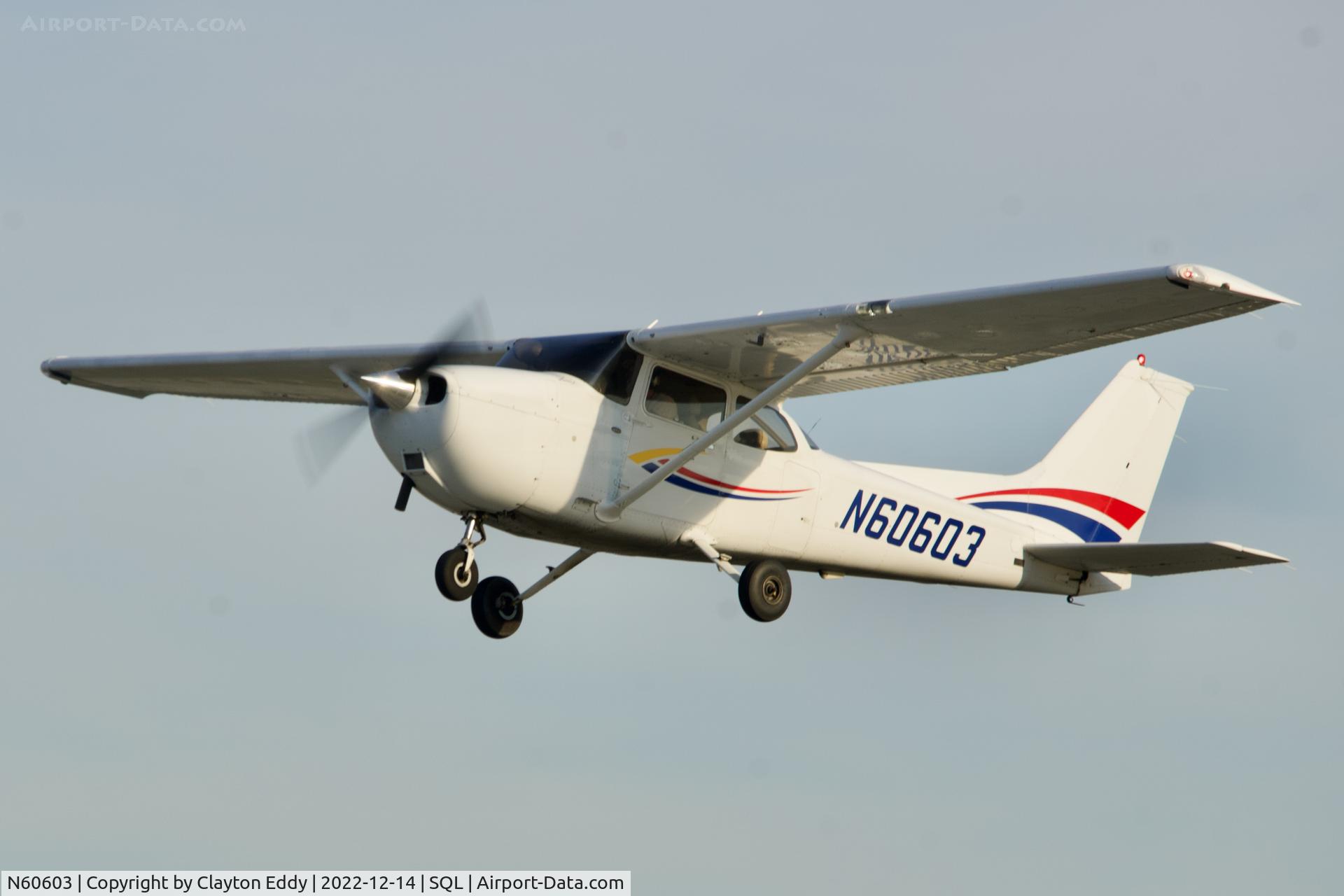 N60603, 2006 Cessna 172S C/N 172S10277, San Carlos Airport in California 2022.