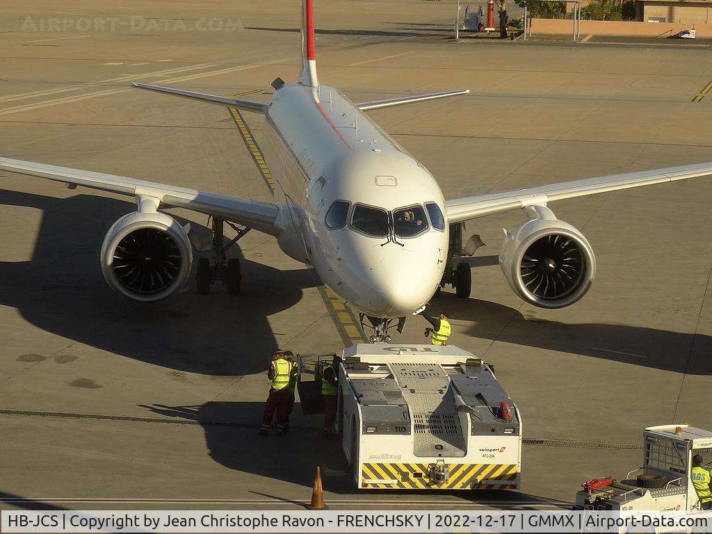 HB-JCS, 2018 Airbus A220-300 C/N 55045, LX2201 Geneva (GVA) Marrakesh (RAK) LX2200 - Marrakesh (RAK) Geneva (GVA) LX2201