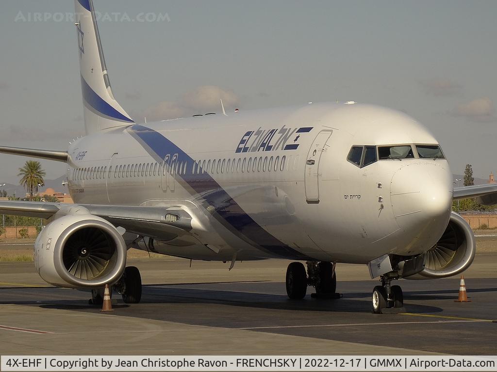 4X-EHF, 2016 Boeing 737-958/ER C/N 41557, Tel Aviv (TLV)	Marrakesh (RAK)	LY553