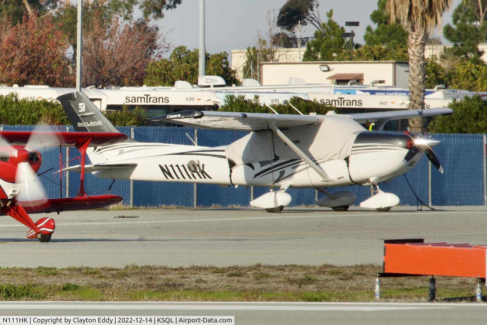 N111HK, 2015 Textron Aviation Inc. 182T Skylane C/N 18282377, San Carlos Airport in California 2022.