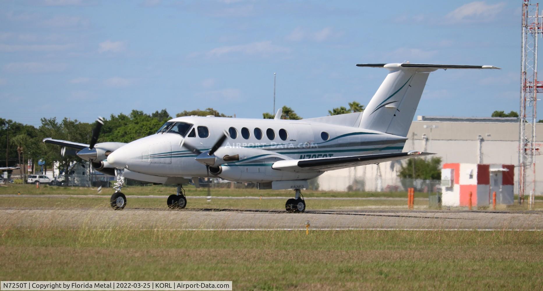 N7250T, 1985 Beech B200 King Air C/N BB-1237, ORL 2022