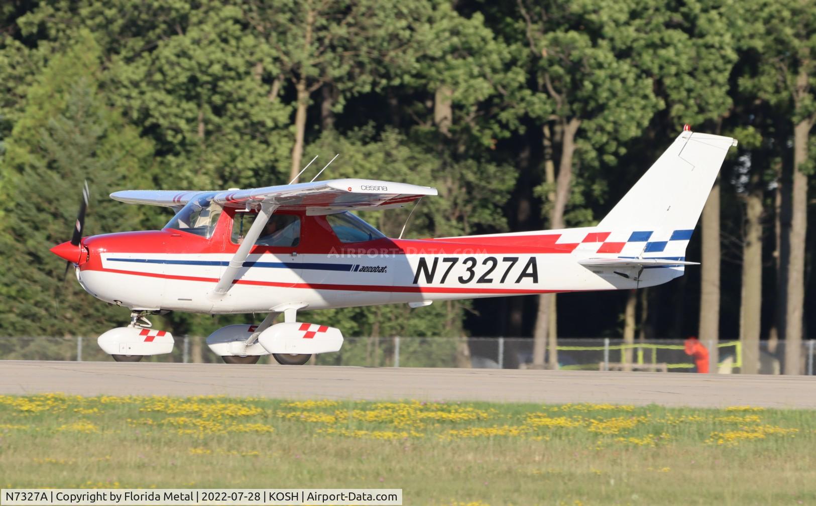 N7327A, 1976 Cessna A150M Aerobat C/N A1500716, OSH 2022