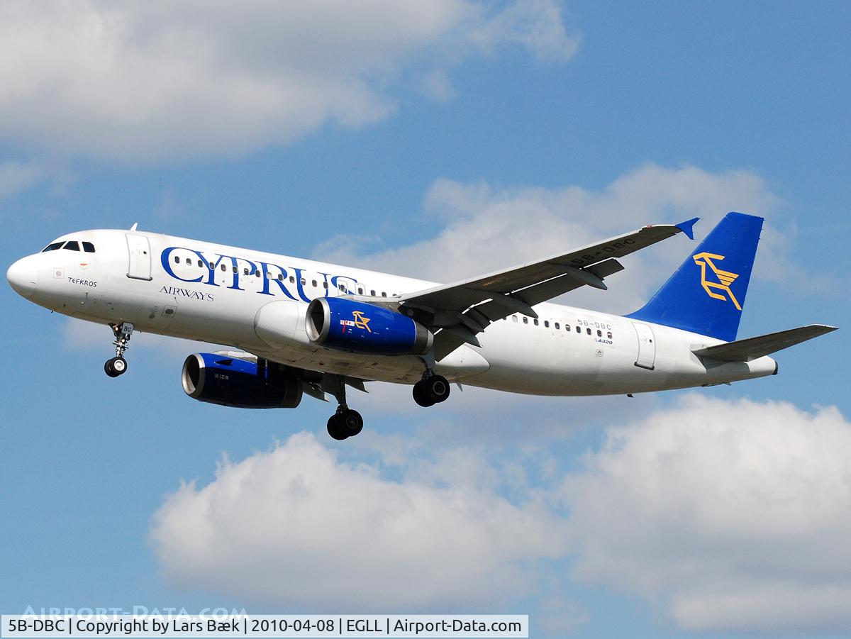 5B-DBC, 1992 Airbus A320-231 C/N 295, RWY27L Myrtle Ave