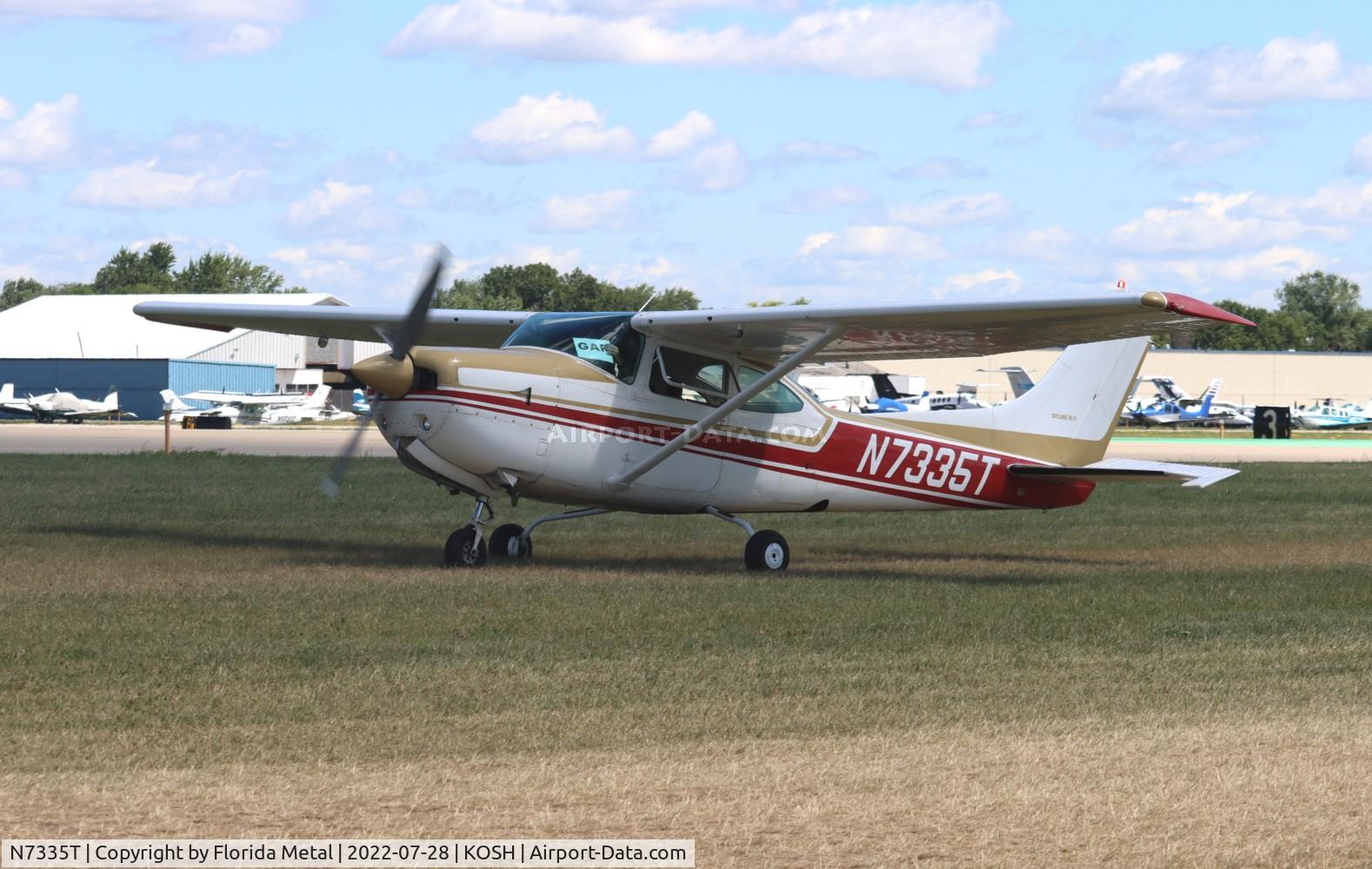 N7335T, 1977 Cessna R182 Skylane RG C/N R18200029, OSH 2022