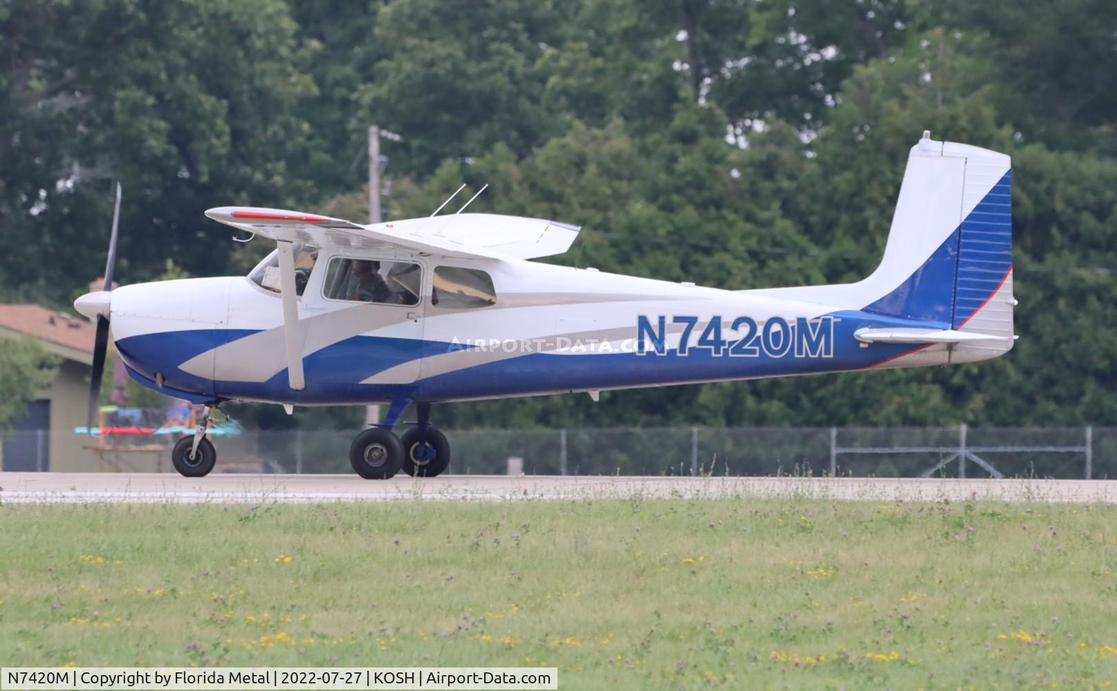 N7420M, 1959 Cessna 175 Skylark C/N 55720, OSH 2022