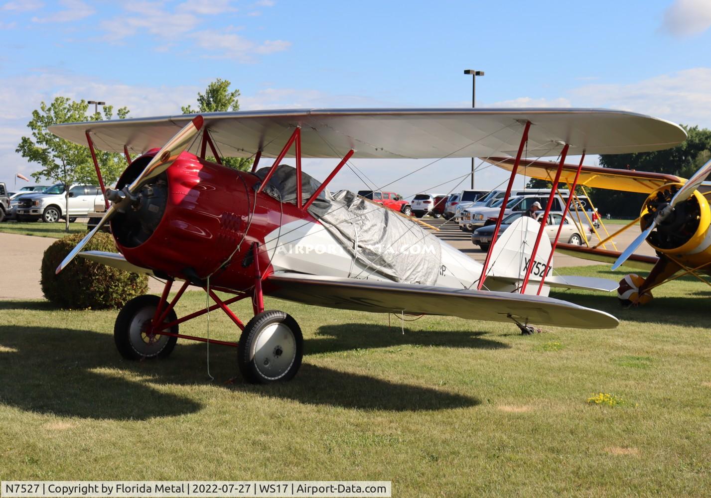 N7527, 1928 Waco CTO C/N A-33, OSH 2022