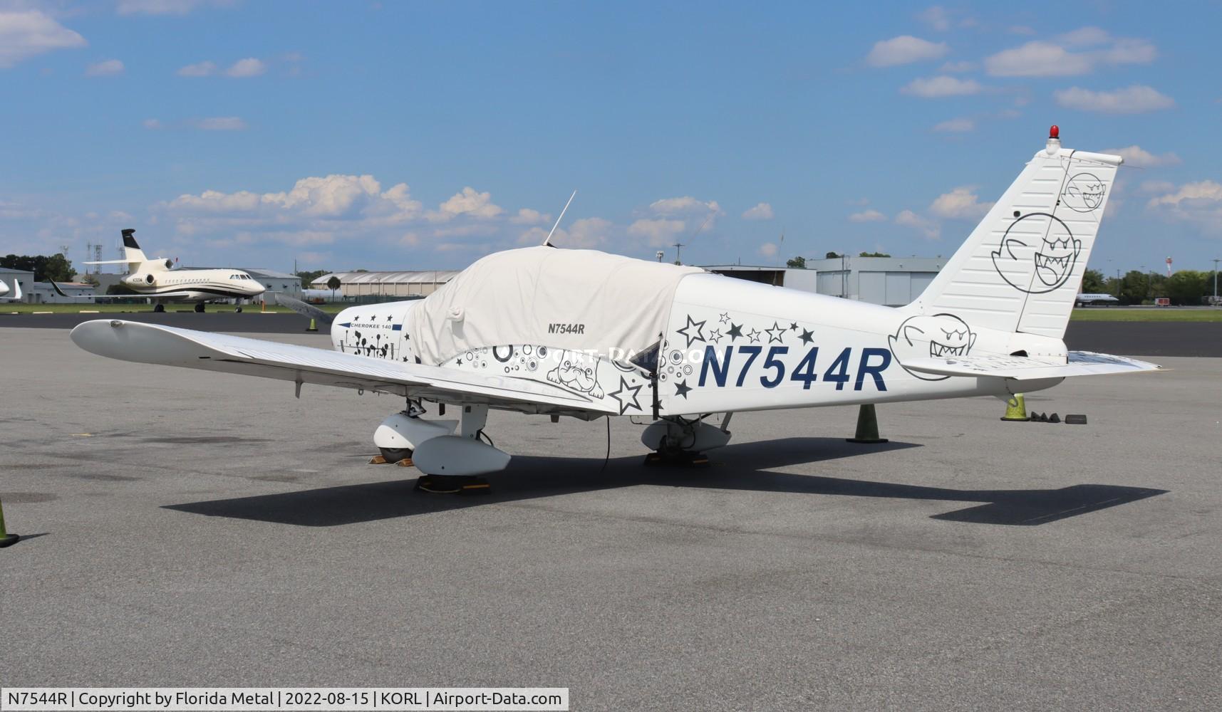 N7544R, 1966 Piper PA-28-140 C/N 28-22339, ORL 2022