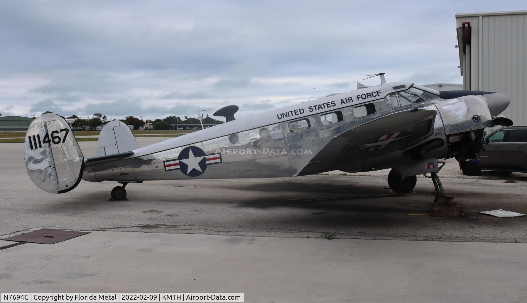 N7694C, 1951 Beech C-45G Expeditor C/N AF-24, C-45G