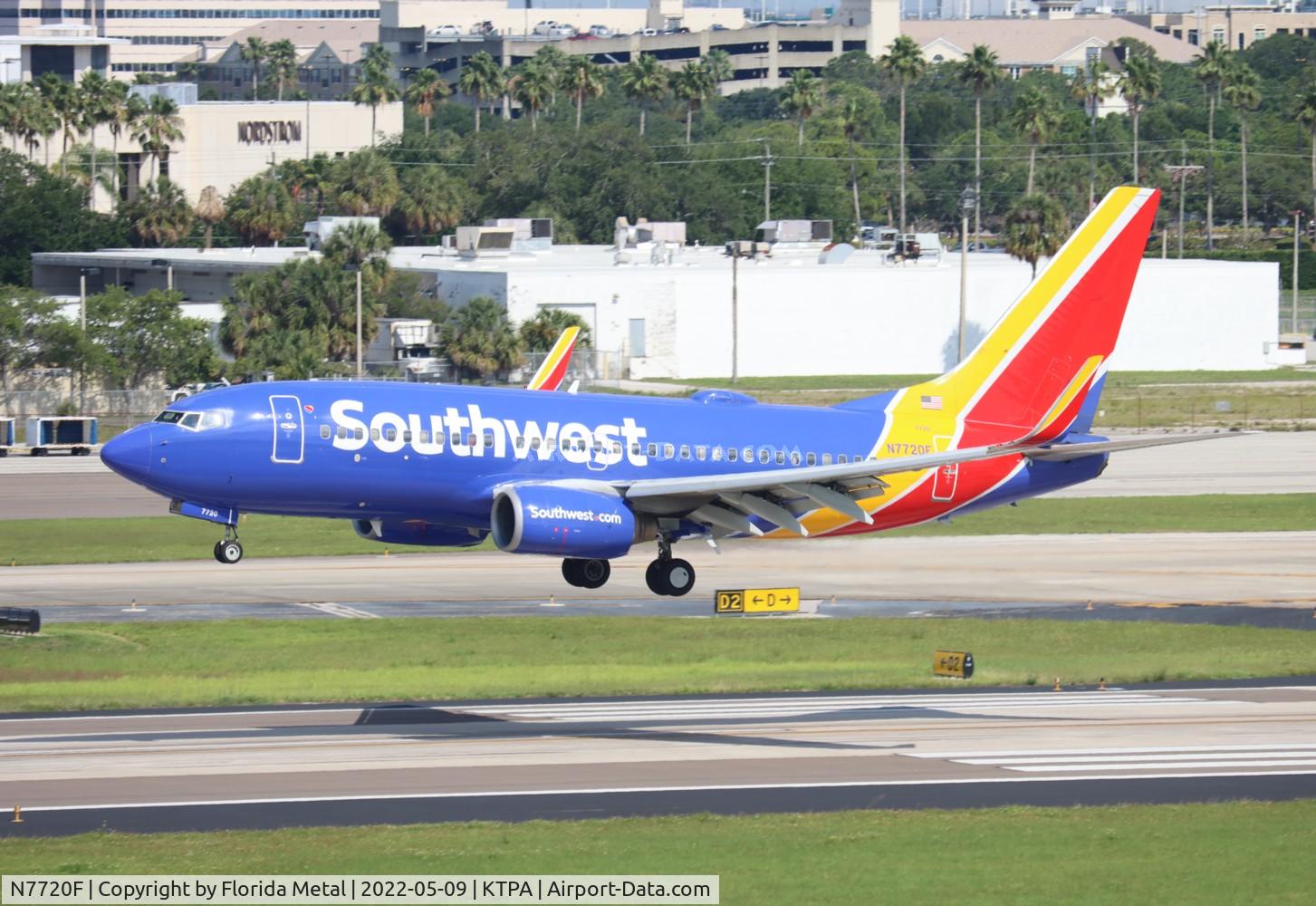N7720F, 2006 Boeing 737-7BD C/N 33922, TPA 2022
