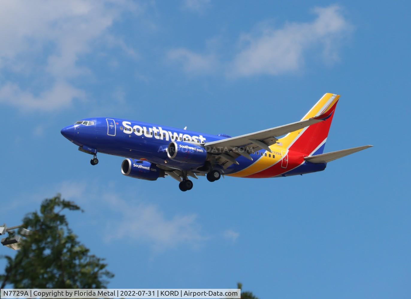 N7729A, 2006 Boeing 737-76N C/N 32675, ORD 2022