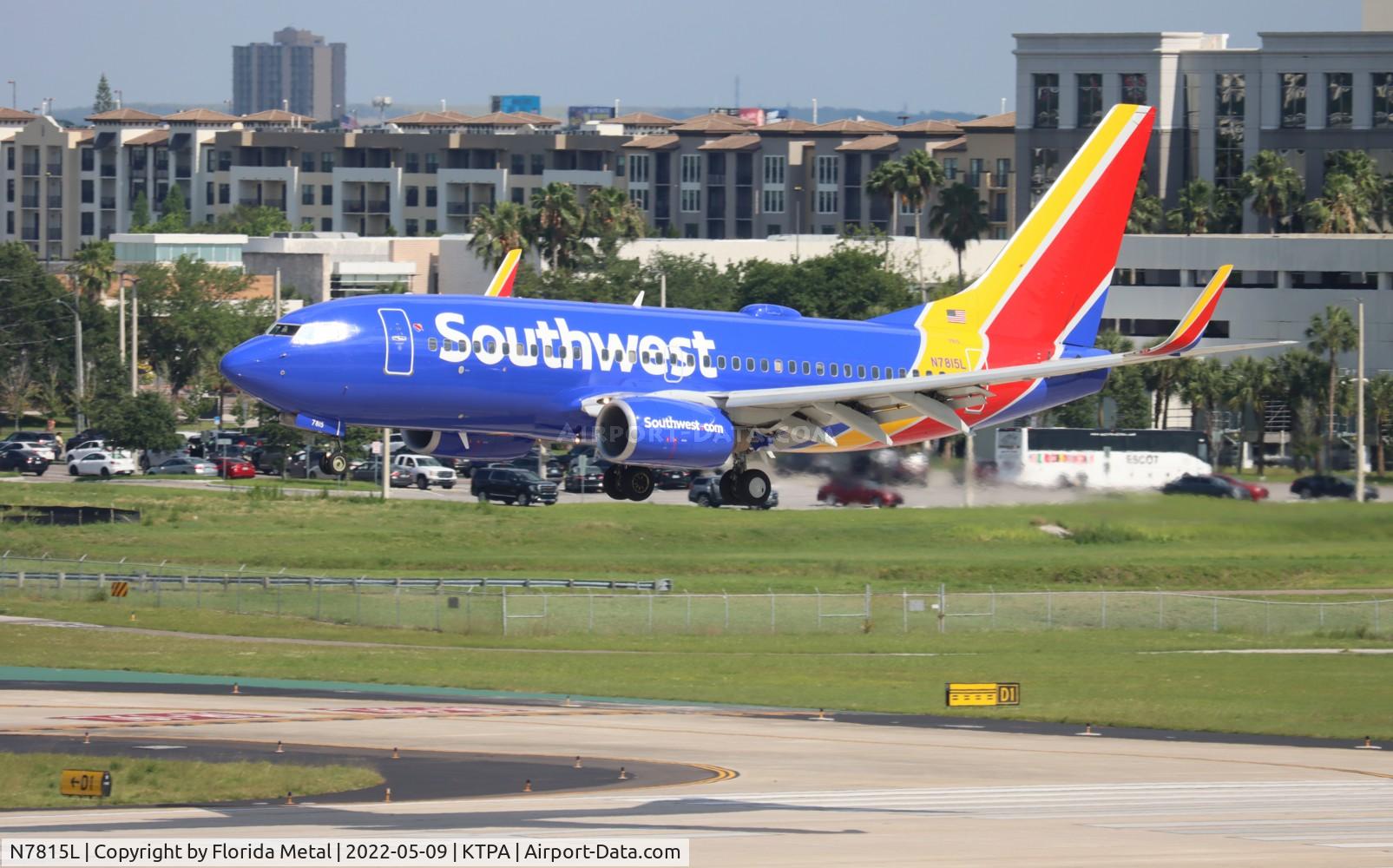 N7815L, 2003 Boeing 737-76Q C/N 30288, TPA 2022