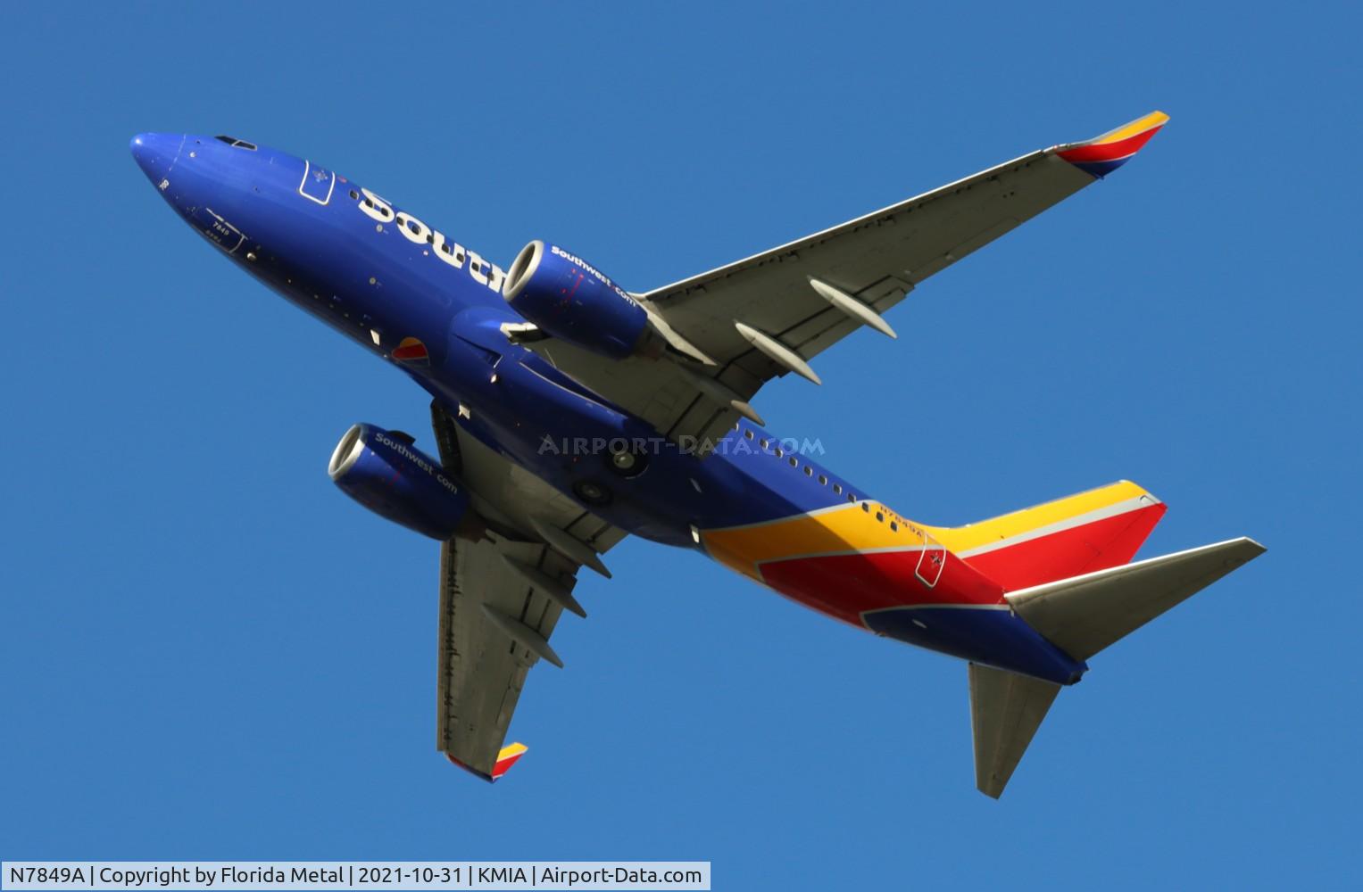 N7849A, 2006 Boeing 737-71B C/N 29367, MIA 2021
