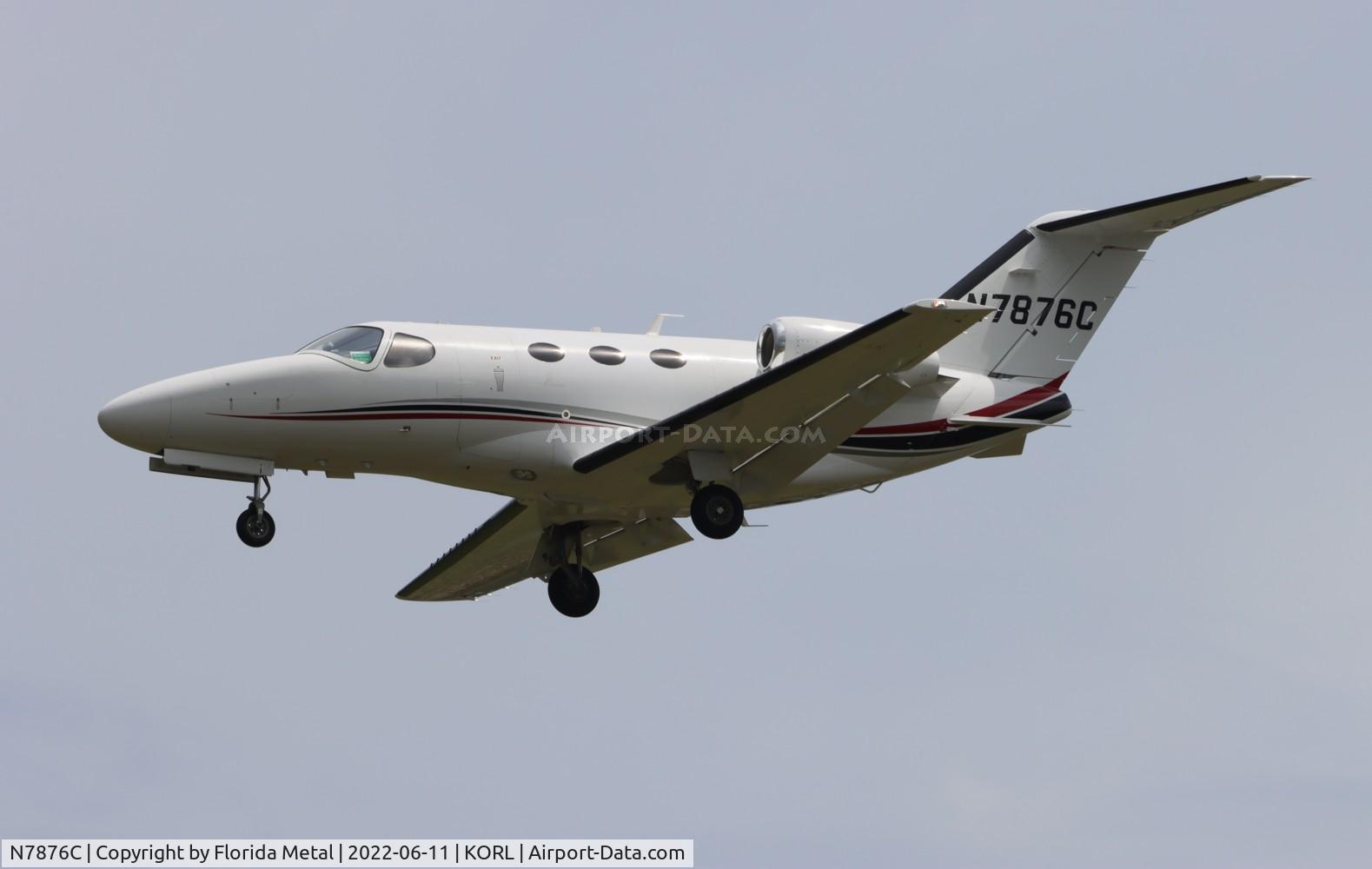 N7876C, Cessna 510 Citation Mustang C/N 510-0229, Special Olympics 2022