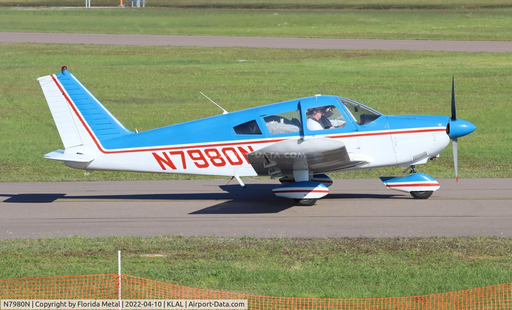 N7980N, 1969 Piper PA-28-180 C/N 28-5404, Sun N Fun 2022