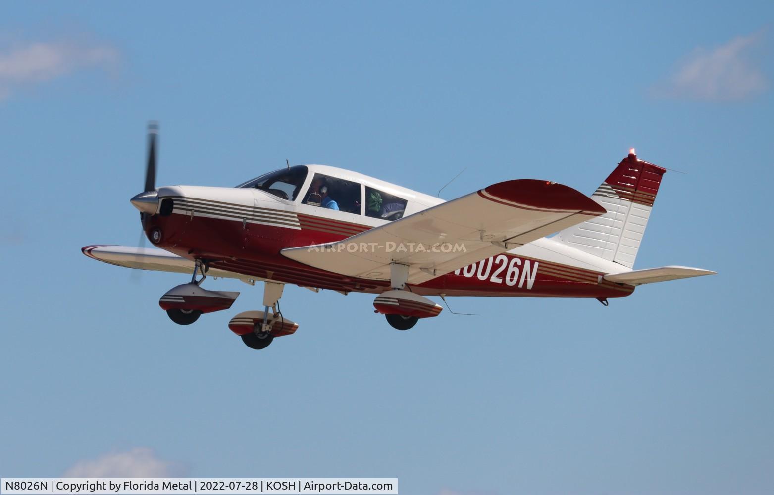 N8026N, 1968 Piper PA-28-140 C/N 28-25270, OSH 2022