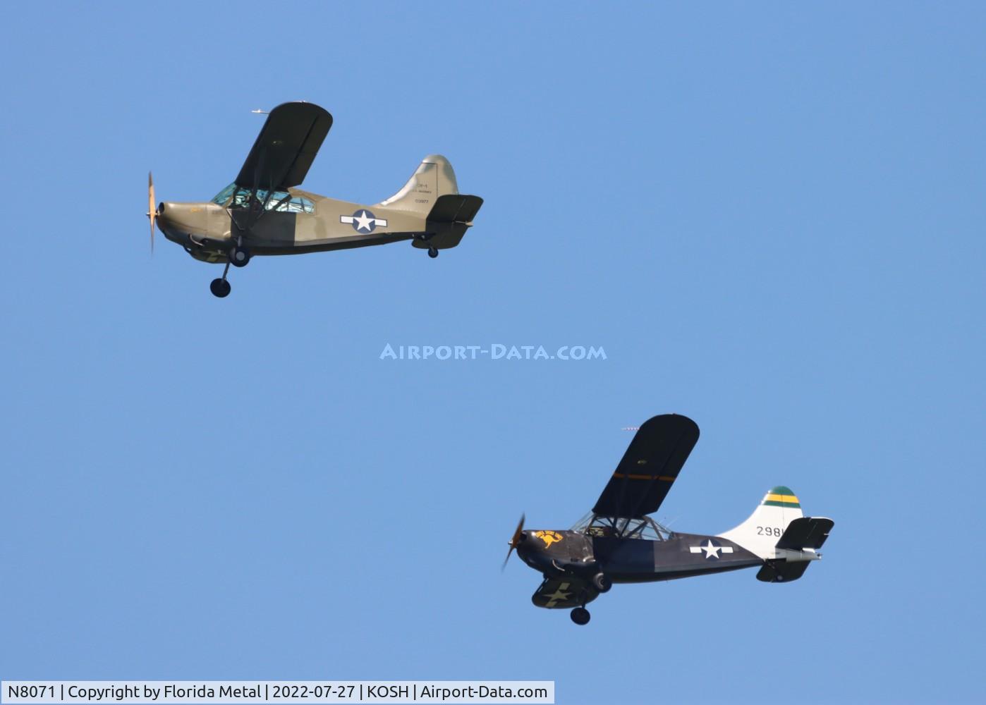 N8071, 1945 Stinson L-5E Sentinel C/N 44-18071, OSH 2022