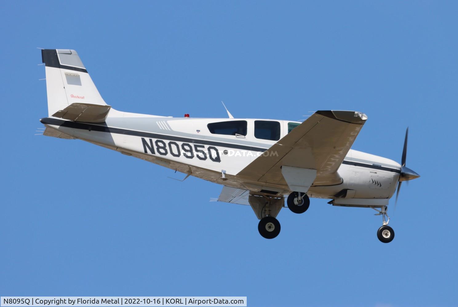 N8095Q, 1992 Beech F33A Bonanza C/N CE-1693, ORL 2022