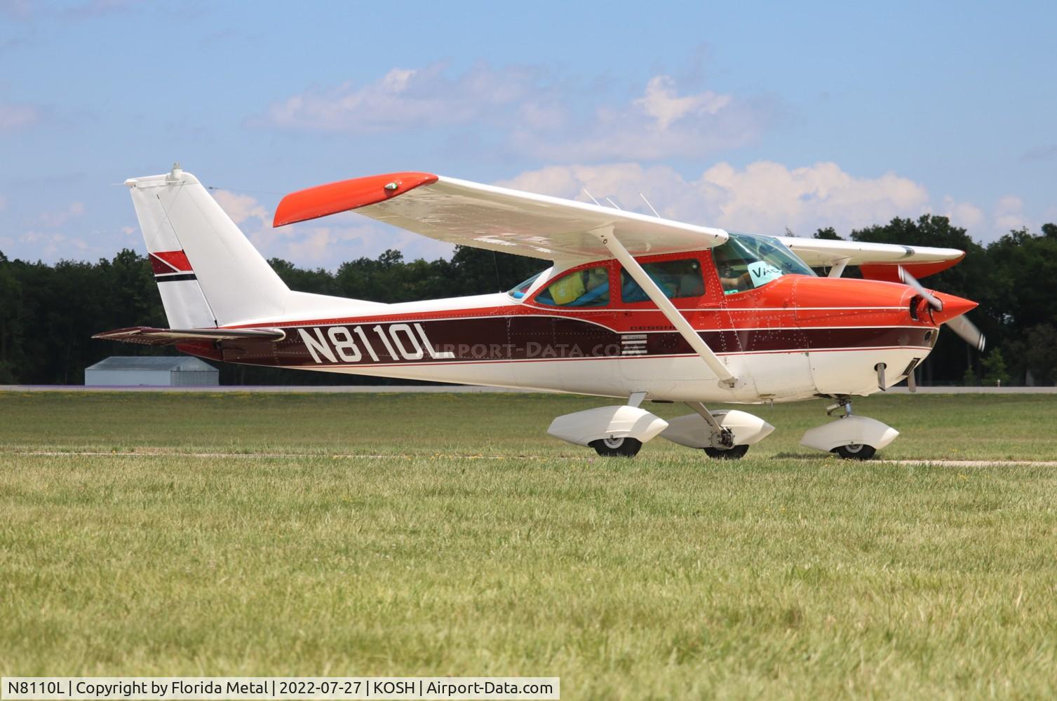 N8110L, 1967 Cessna 172H C/N 17256310, OSH 2022
