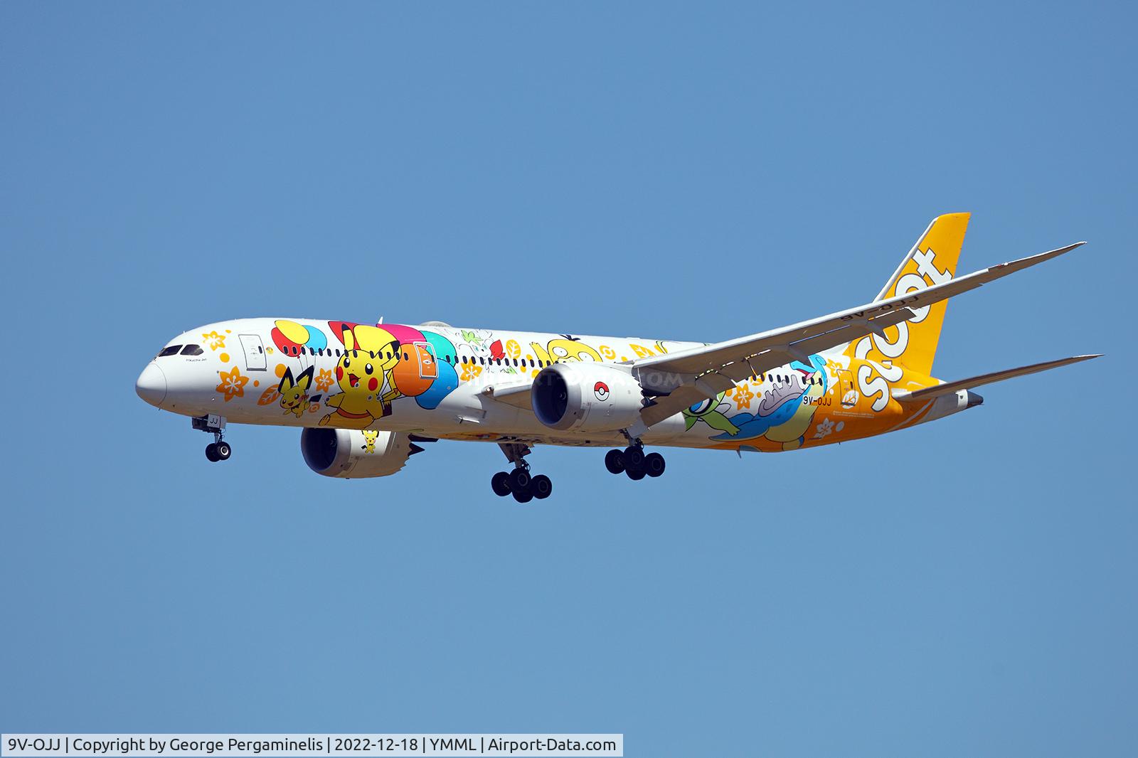 9V-OJJ, 2019 Boeing 787-9 Dreamliner C/N 37131, Final, runway 16.