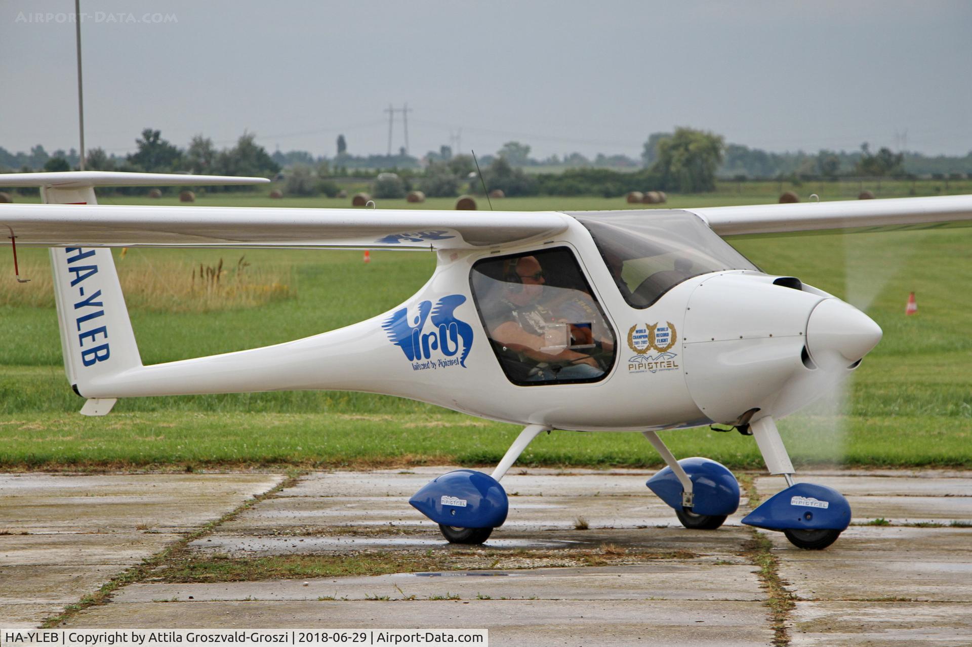 HA-YLEB, Pipistrel Virus 912 C/N 240V9120807, Balatonfökajár Airport, Hungary