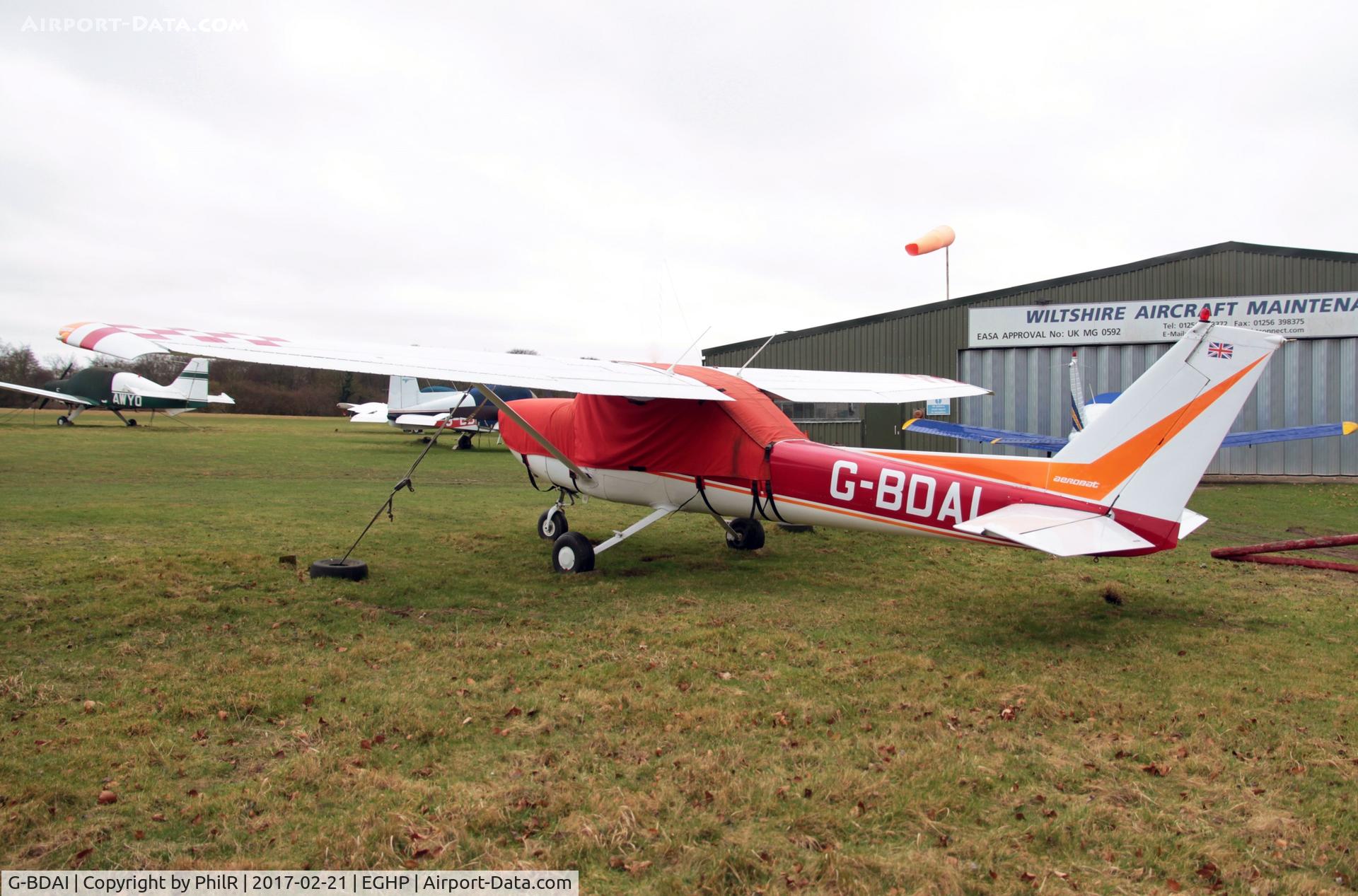 G-BDAI, 1975 Reims F150M C/N 0266, G-BDAI 1975 Reims Cessna  FRA 150M Aerobat Popham