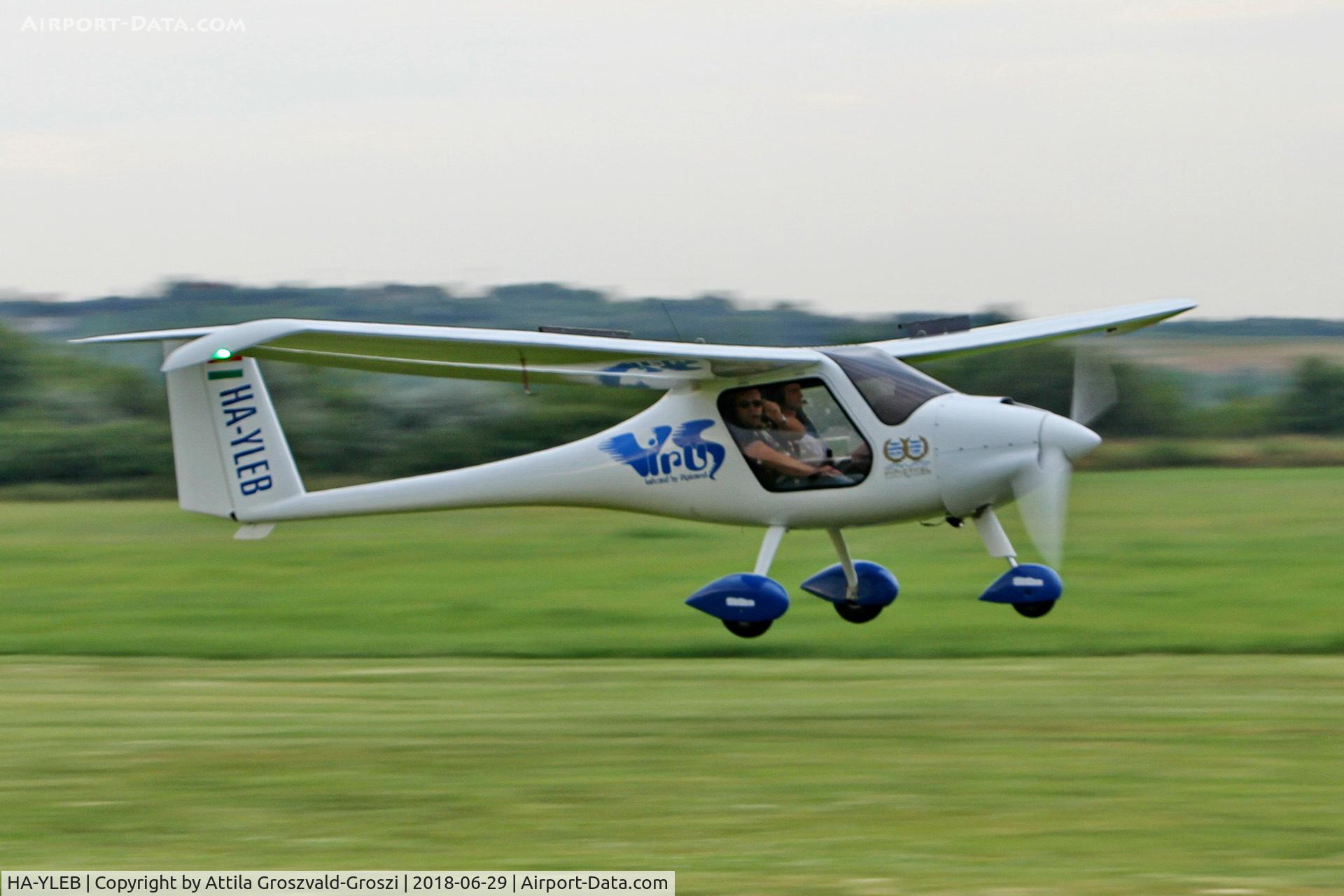 HA-YLEB, Pipistrel Virus 912 C/N 240V9120807, Balatonfökajár Airport, Hungary