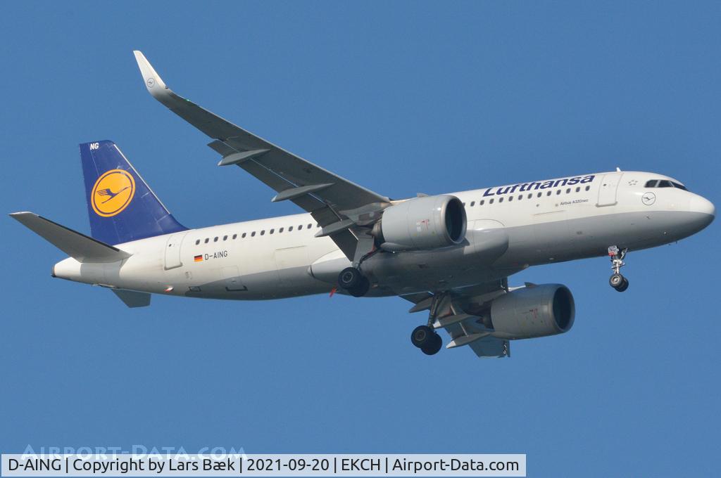 D-AING, 2017 Airbus A320-271N C/N 7588, RWY04L