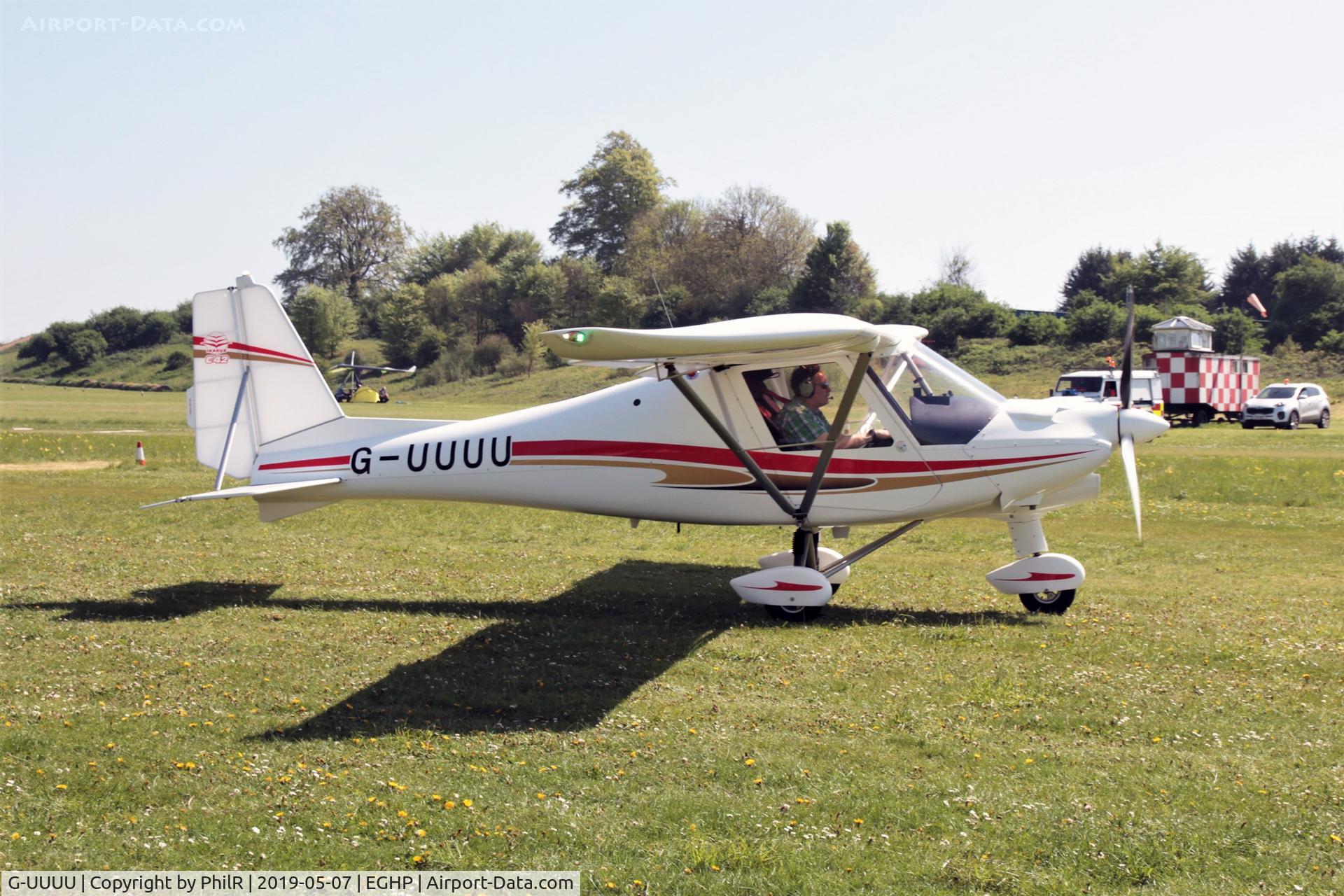 G-UUUU, 2014 Comco Ikarus C42 FB100 Bravo C/N 1408-7336, G-UUUU 2014 Coco Ikarus C42 FB100 Bravo Popham
