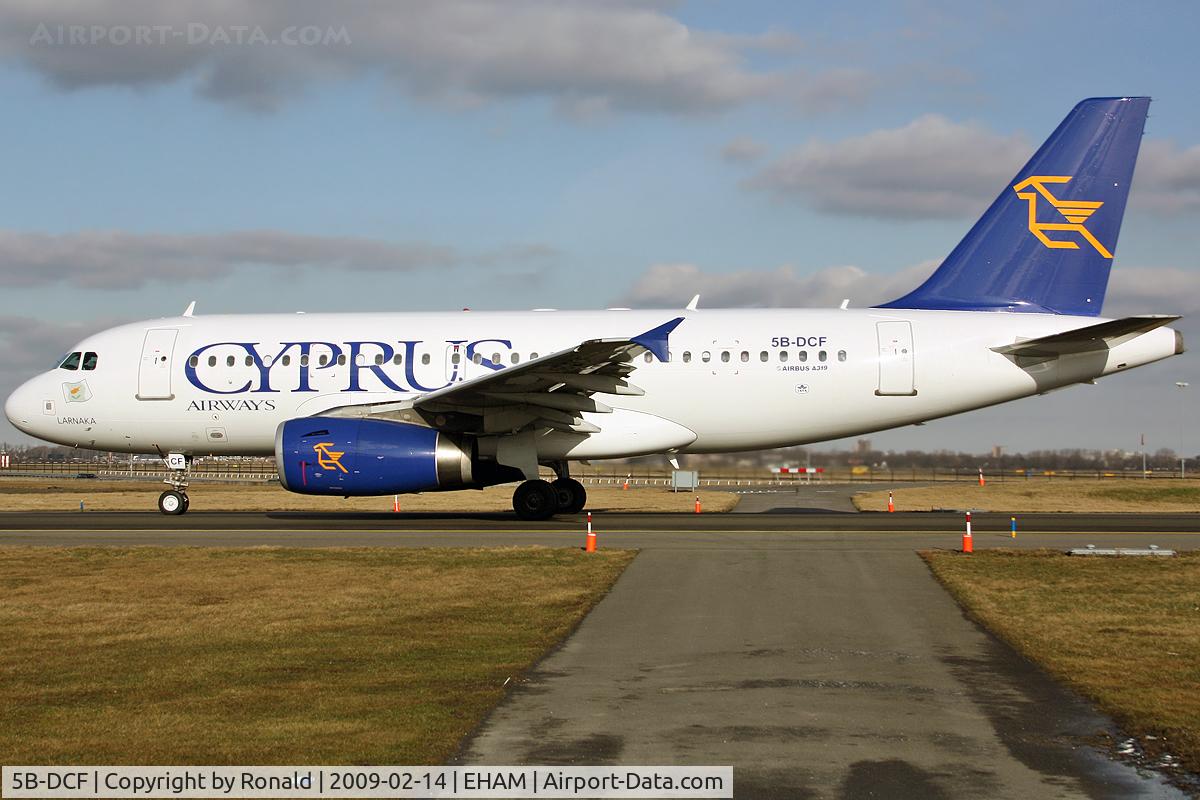 5B-DCF, 2006 Airbus A319-132 C/N 2718, at spl