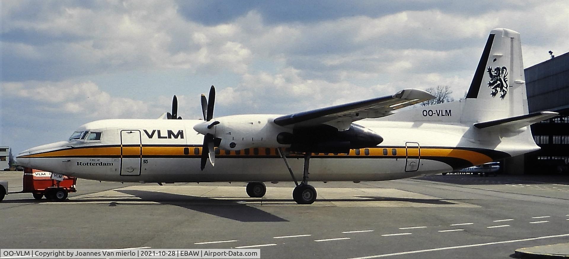 OO-VLM, 1988 Fokker 50 C/N 20135, Slide scan
