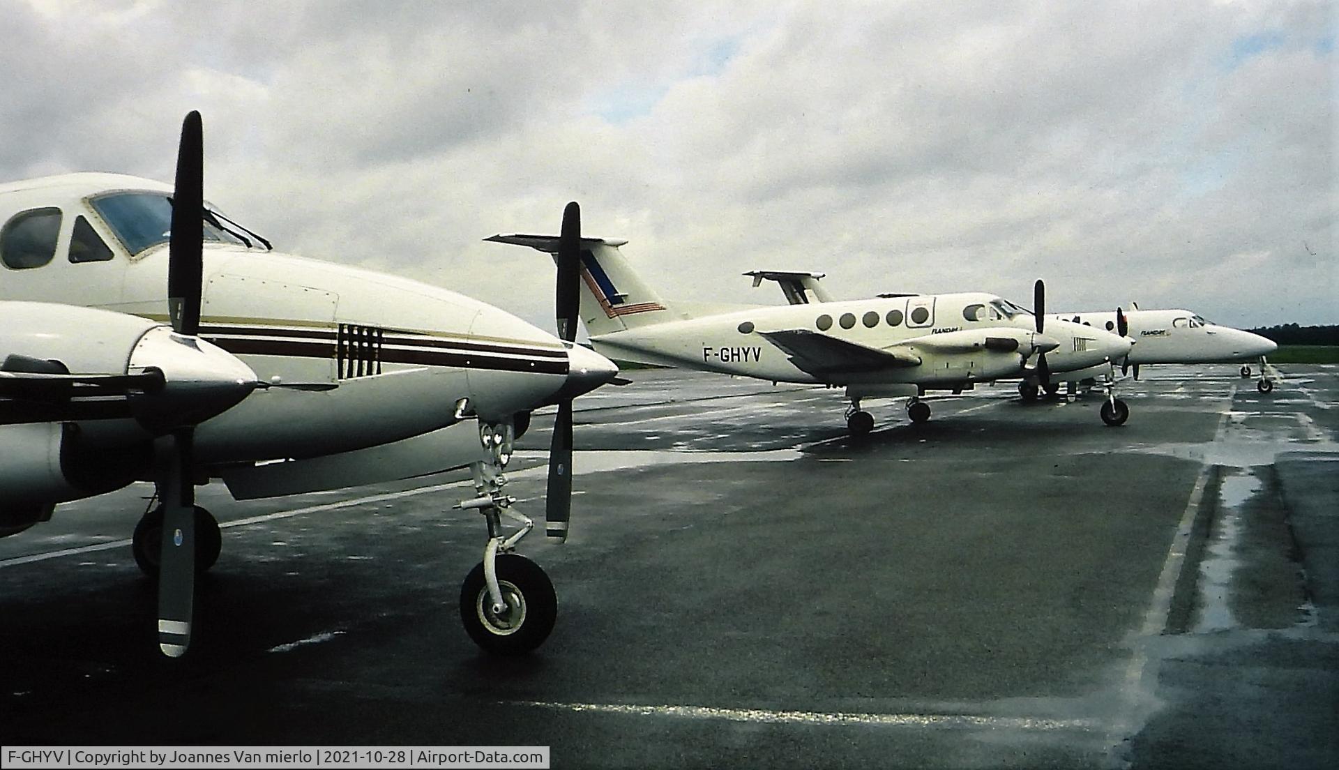 F-GHYV, 1978 Beech 200 Super King Air C/N BB-364, Slide scan Lille