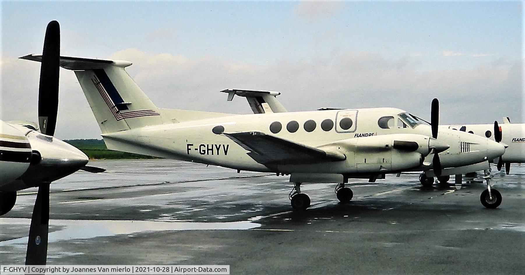 F-GHYV, 1978 Beech 200 Super King Air C/N BB-364, Slide scan Lille