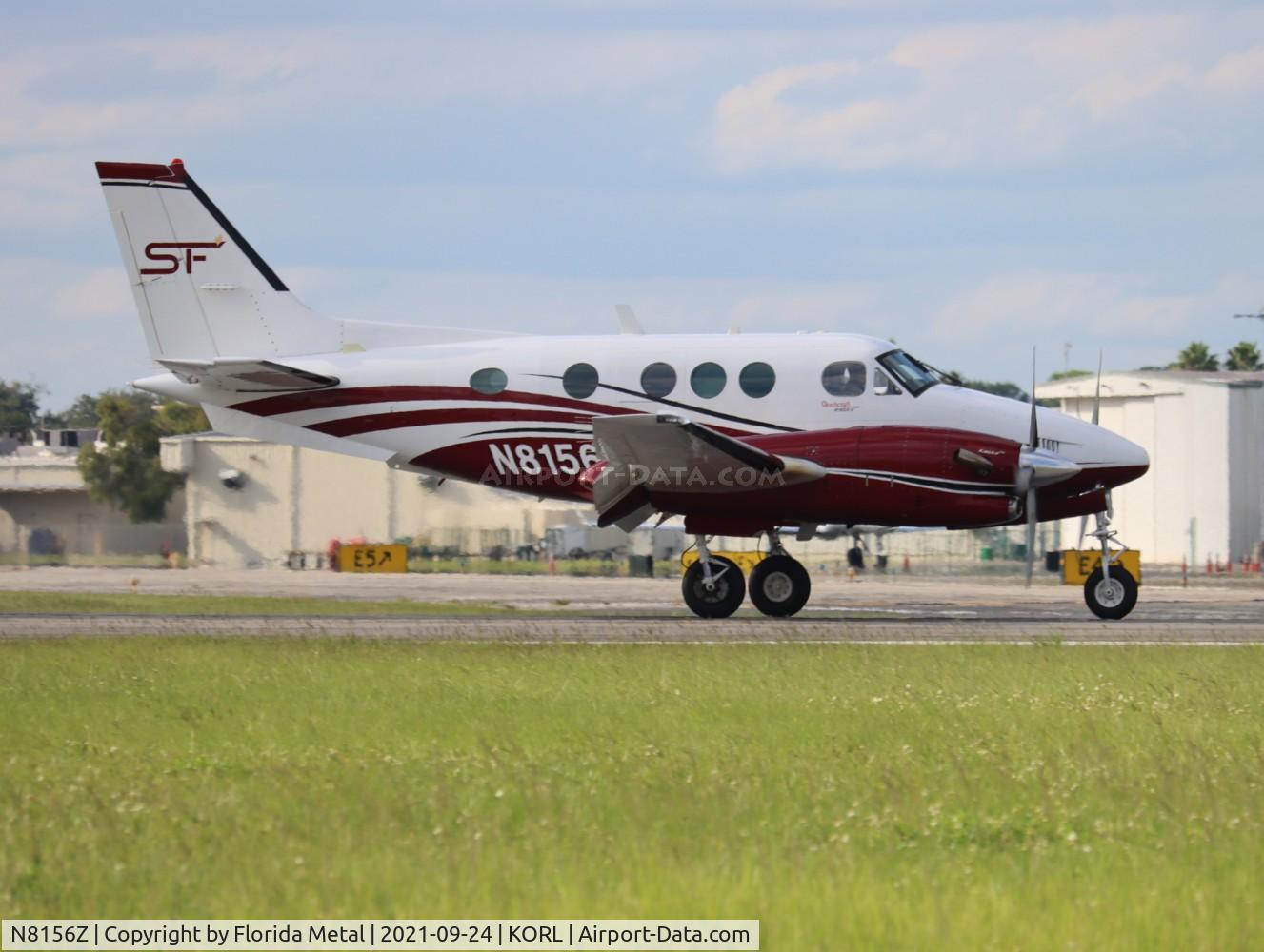 N8156Z, 1993 Beech C90A King Air C/N LJ-1333, ORL 2021
