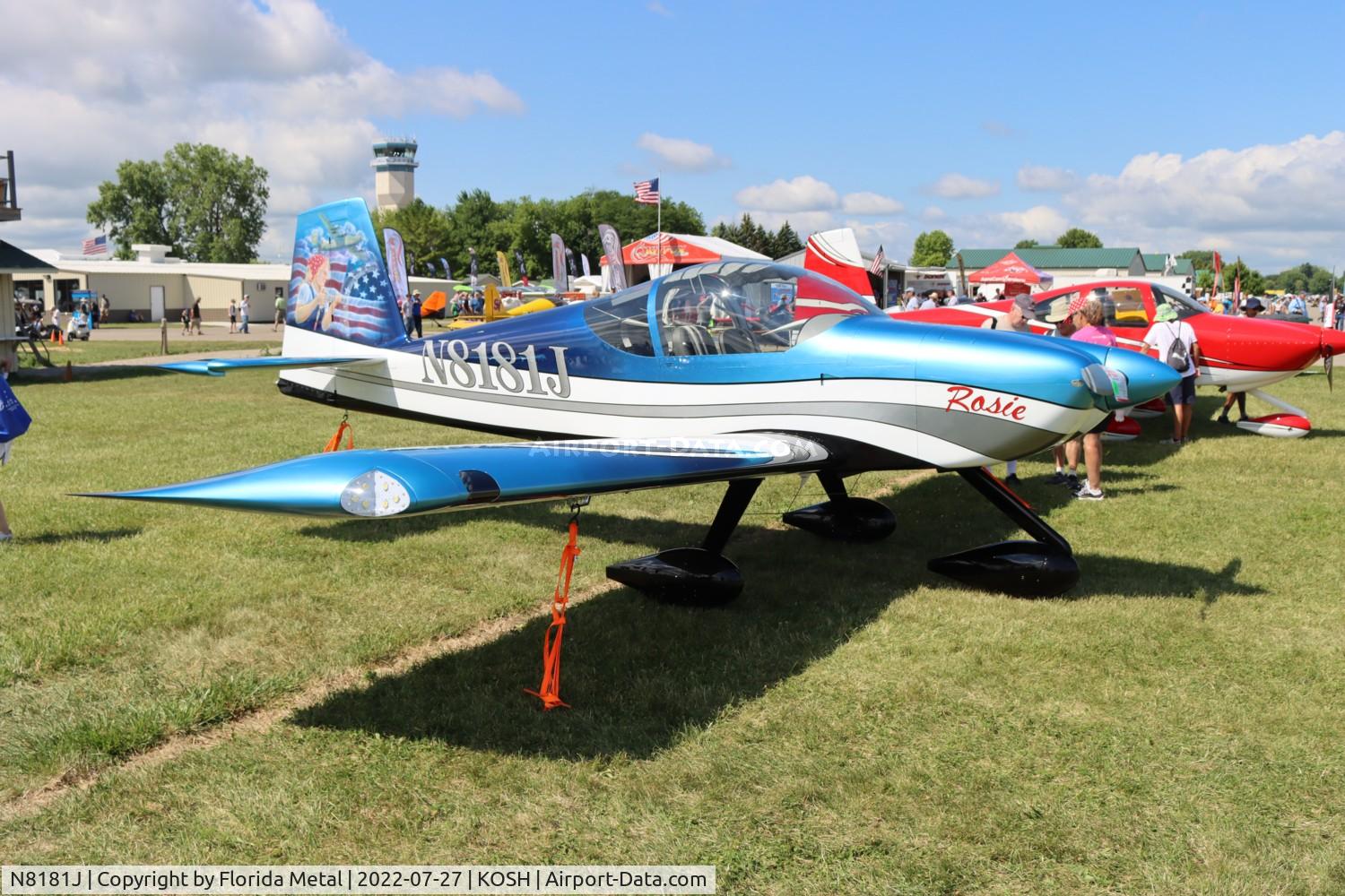 N8181J, 2021 Van's RV-14A C/N 140726, RV-14A