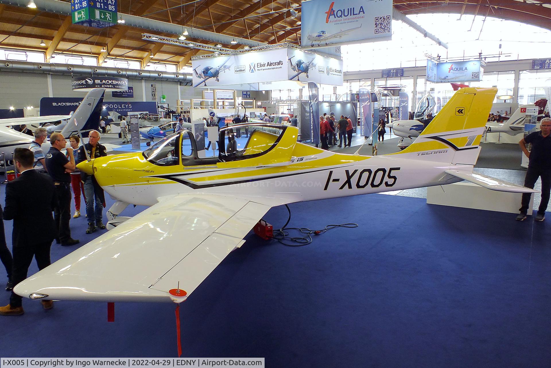 I-X005, Tecnam P-2002 Sierrra Mk.II C/N unknown_I-X005, Tecnam P2002 Sierra Mk.II at the AERO 2022, Friedrichshafen