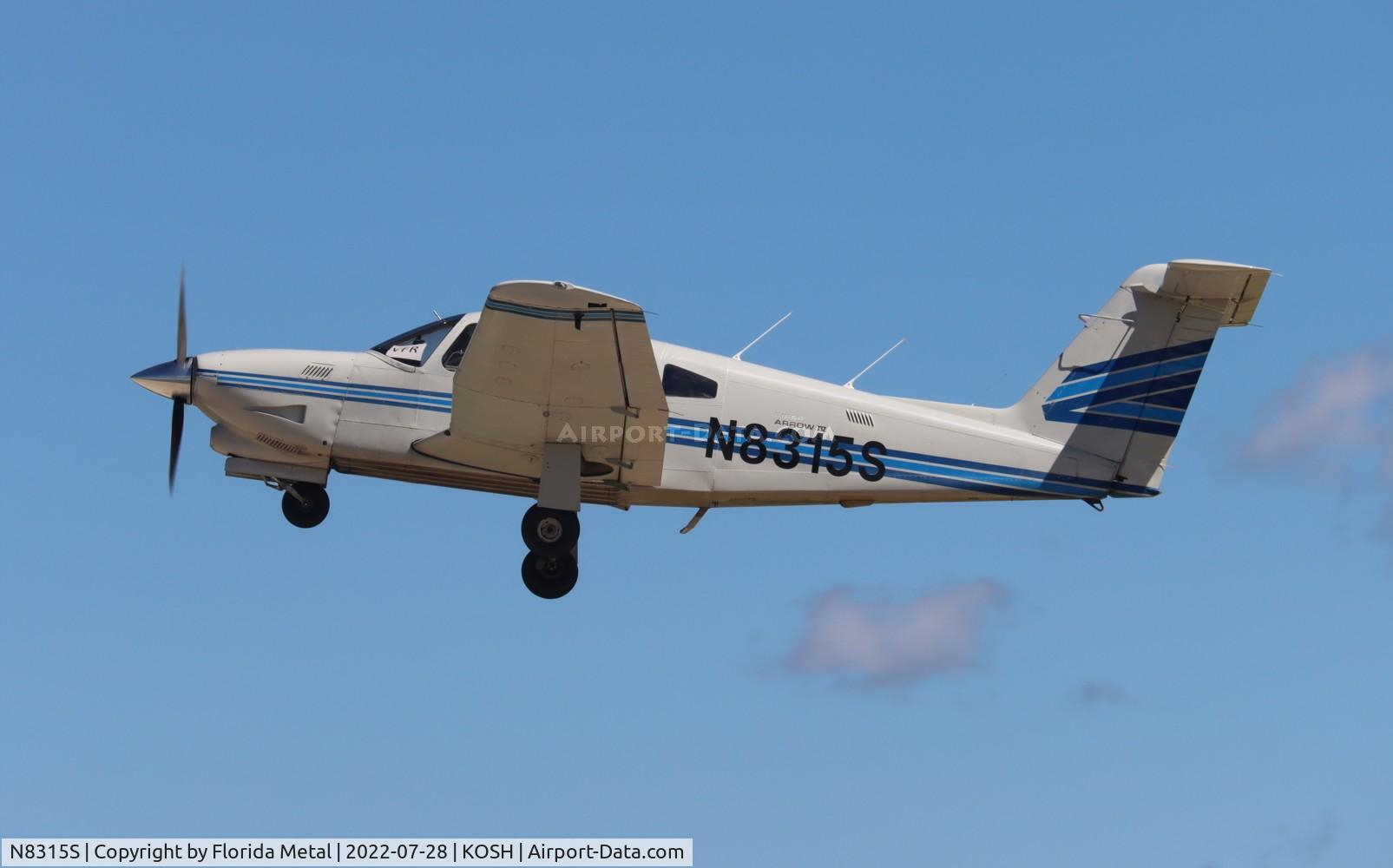 N8315S, 1980 Piper PA-28RT-201T Arrow IV C/N 28R-8131044, OSH 2022