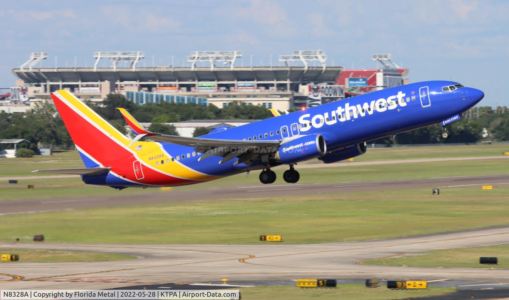 N8328A, 2012 Boeing 737-8H4 C/N 38818, TPA 2022