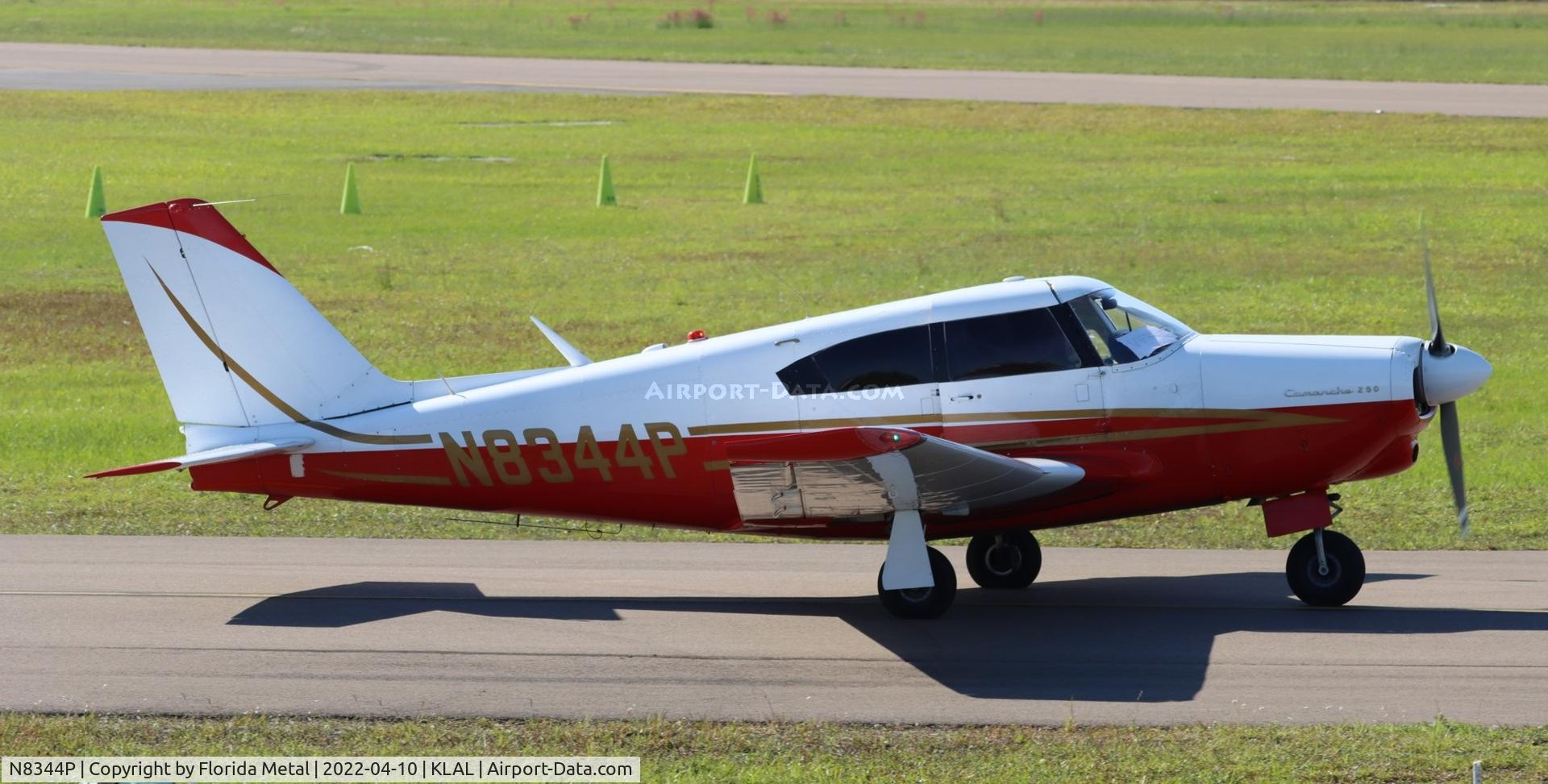 N8344P, 1963 Piper PA-24-250 Comanche C/N 24-3600, Sun N Fun 2022
