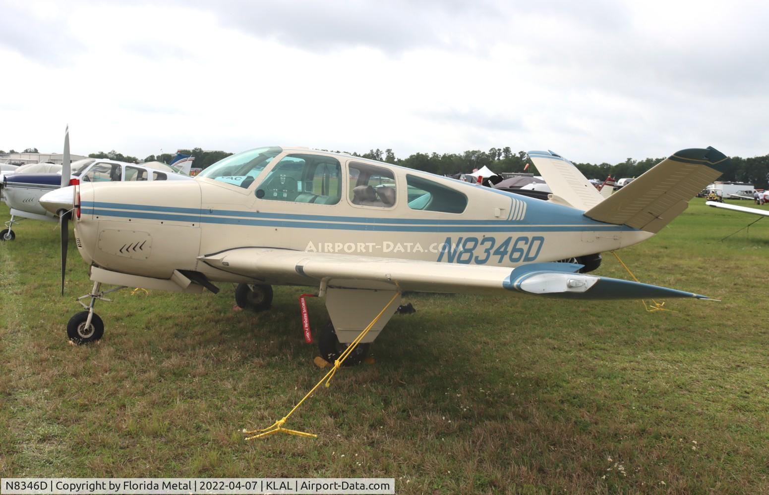 N8346D, 1958 Beech J35 Bonanza C/N D-5447, Sun N Fun 2022