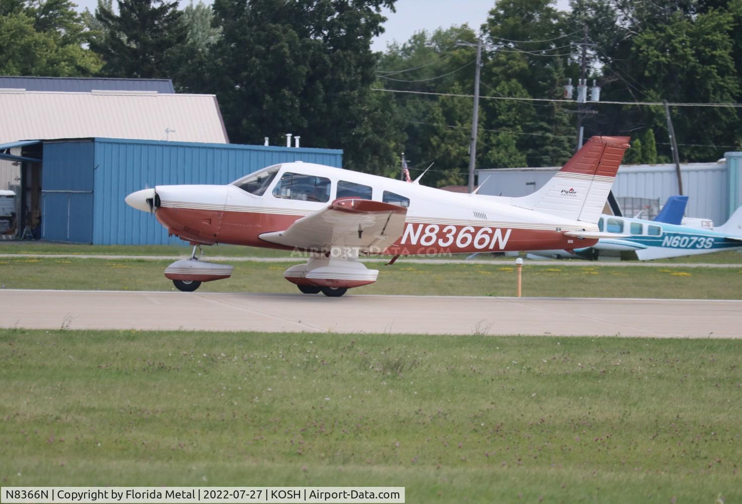 N8366N, 1981 Piper PA-28-181 C/N 28-8190205, OSH 2022