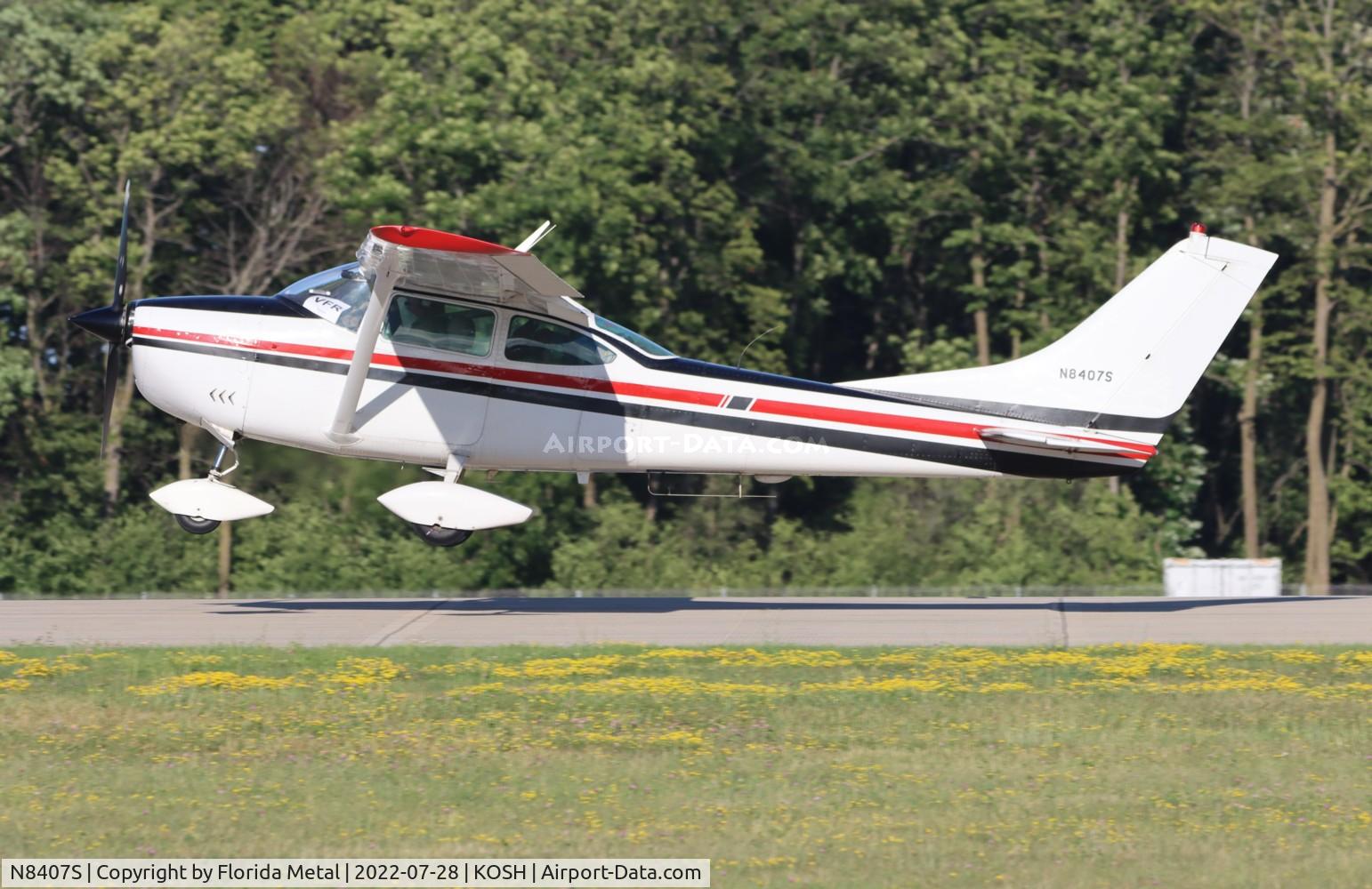 N8407S, 1965 Cessna 182H Skylane C/N 18256507, OSH 2022