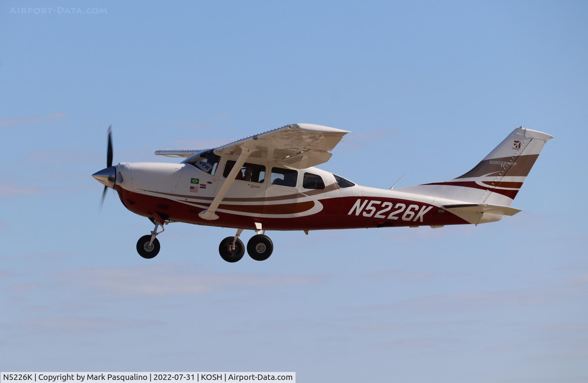 N5226K, Cessna T206H Turbo Stationair C/N T20608904, Cessna T206H